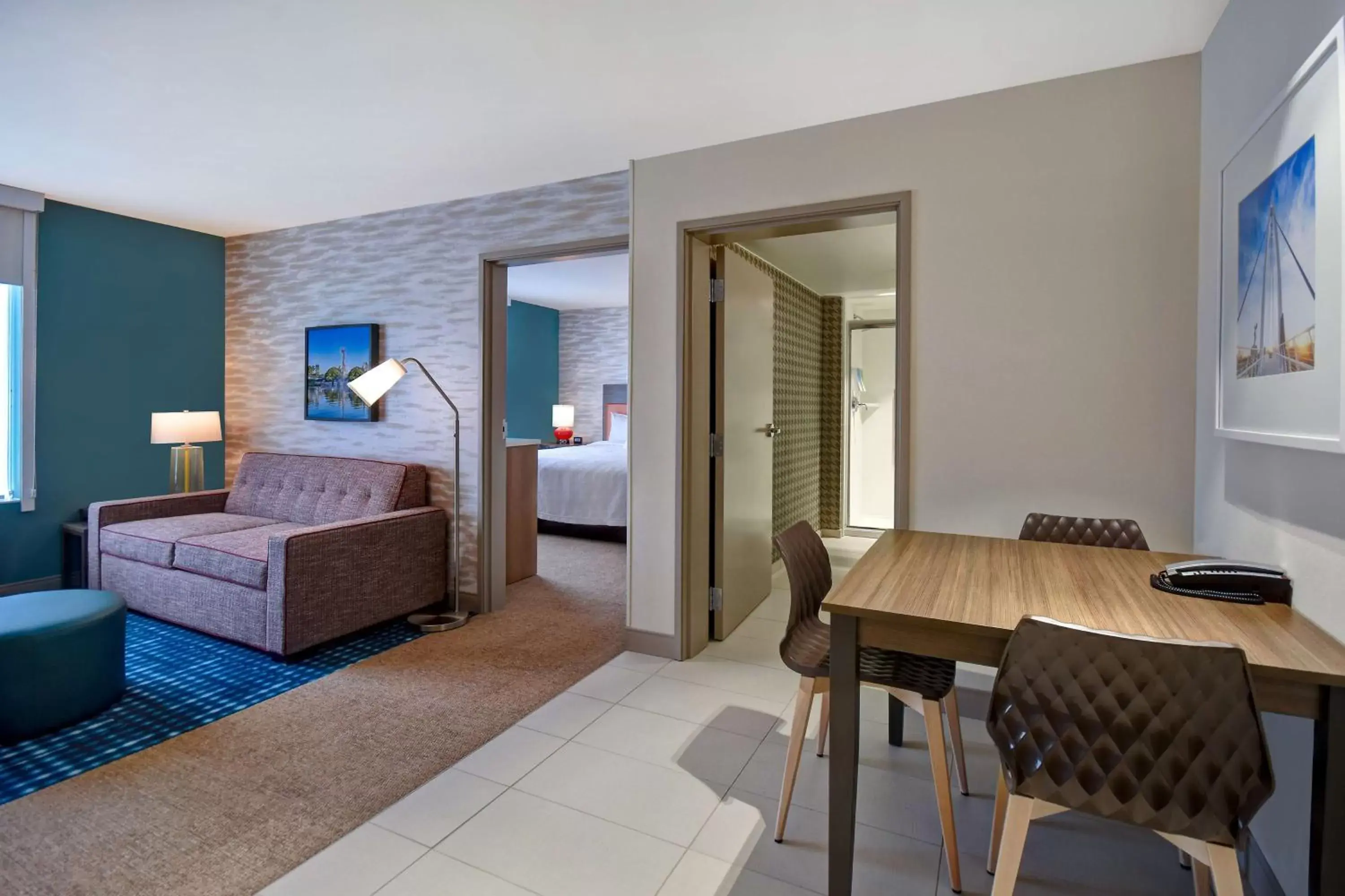 One-Bedroom King Suite - Non-Smoking in Home2 Suites Wichita Downtown Delano, Ks One-Bedroom King Suite - Non-Smoking in Home2 Suites Wichita Downtown Delano, Ks