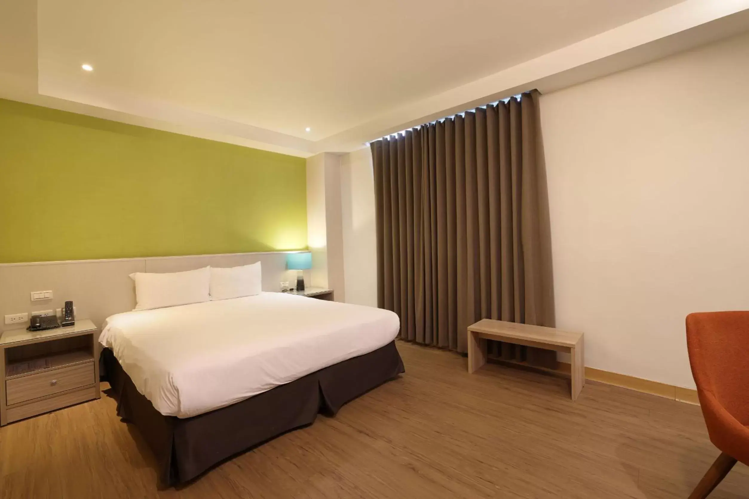 Bed in TC Hotel - Hualien Zhongxiao