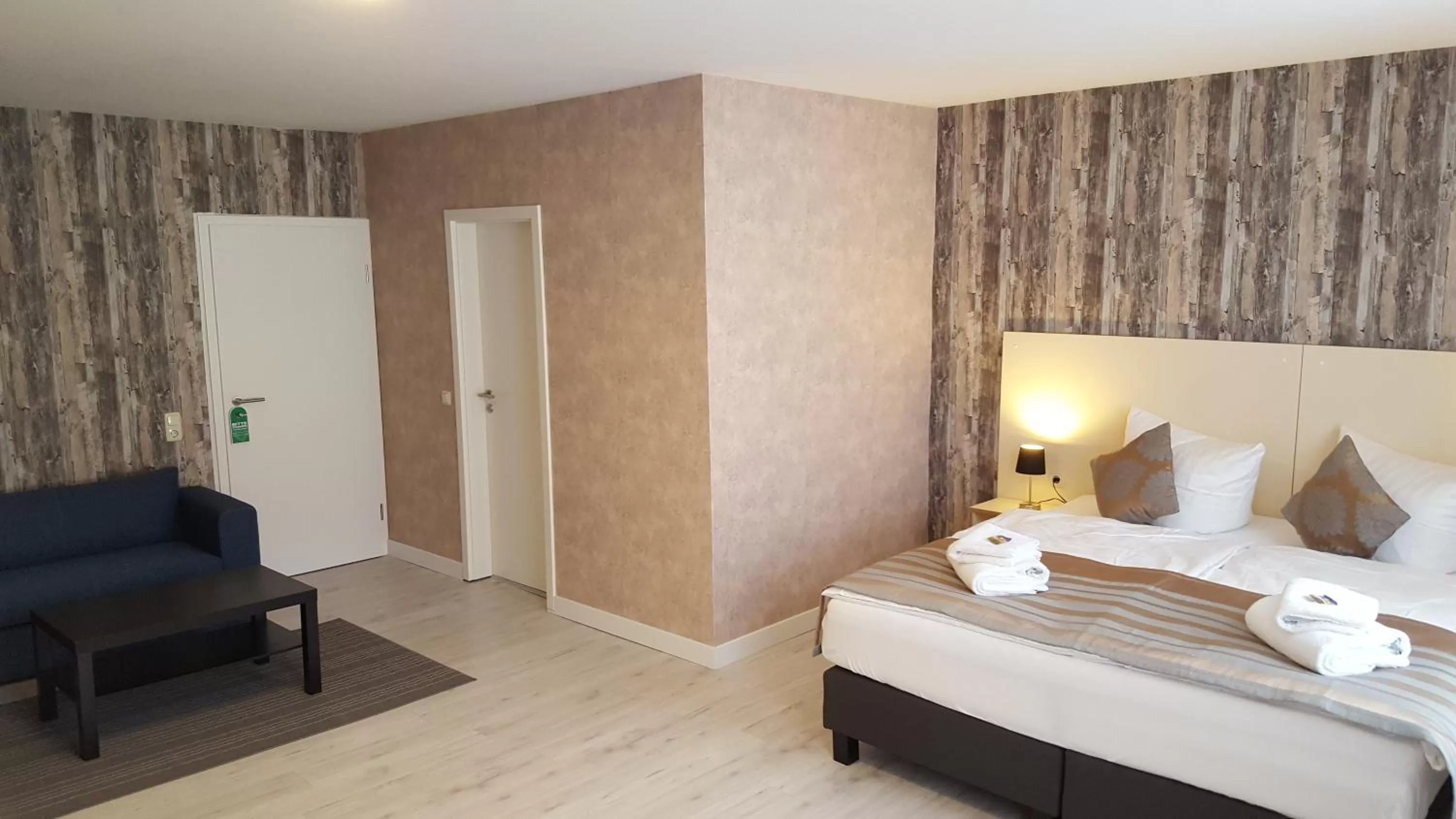 Photo of the whole room, Bed in Novel Hotel