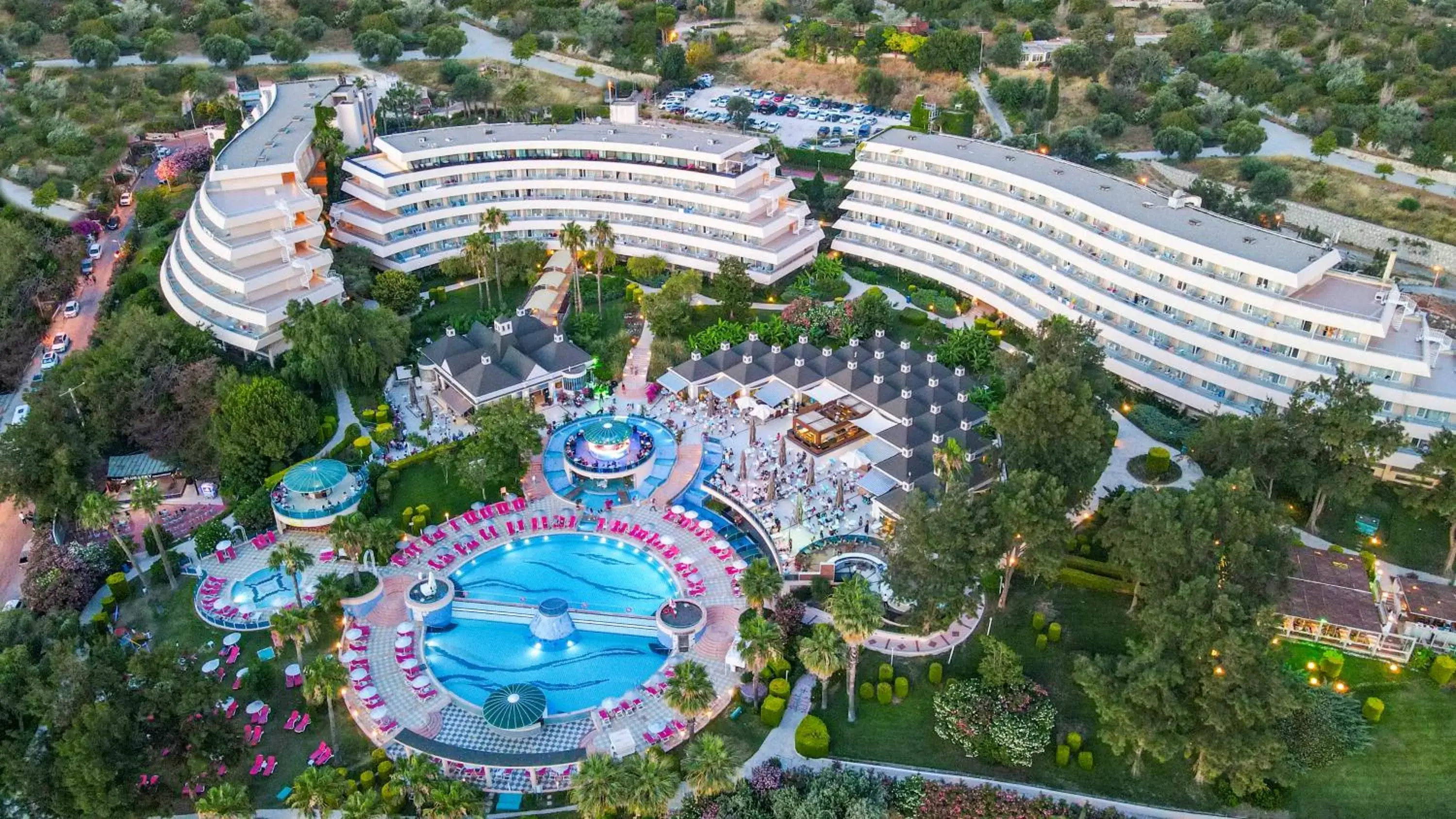 Bird's eye view, Bird's-eye View in The Grand Blue Sky International - All Inclusive