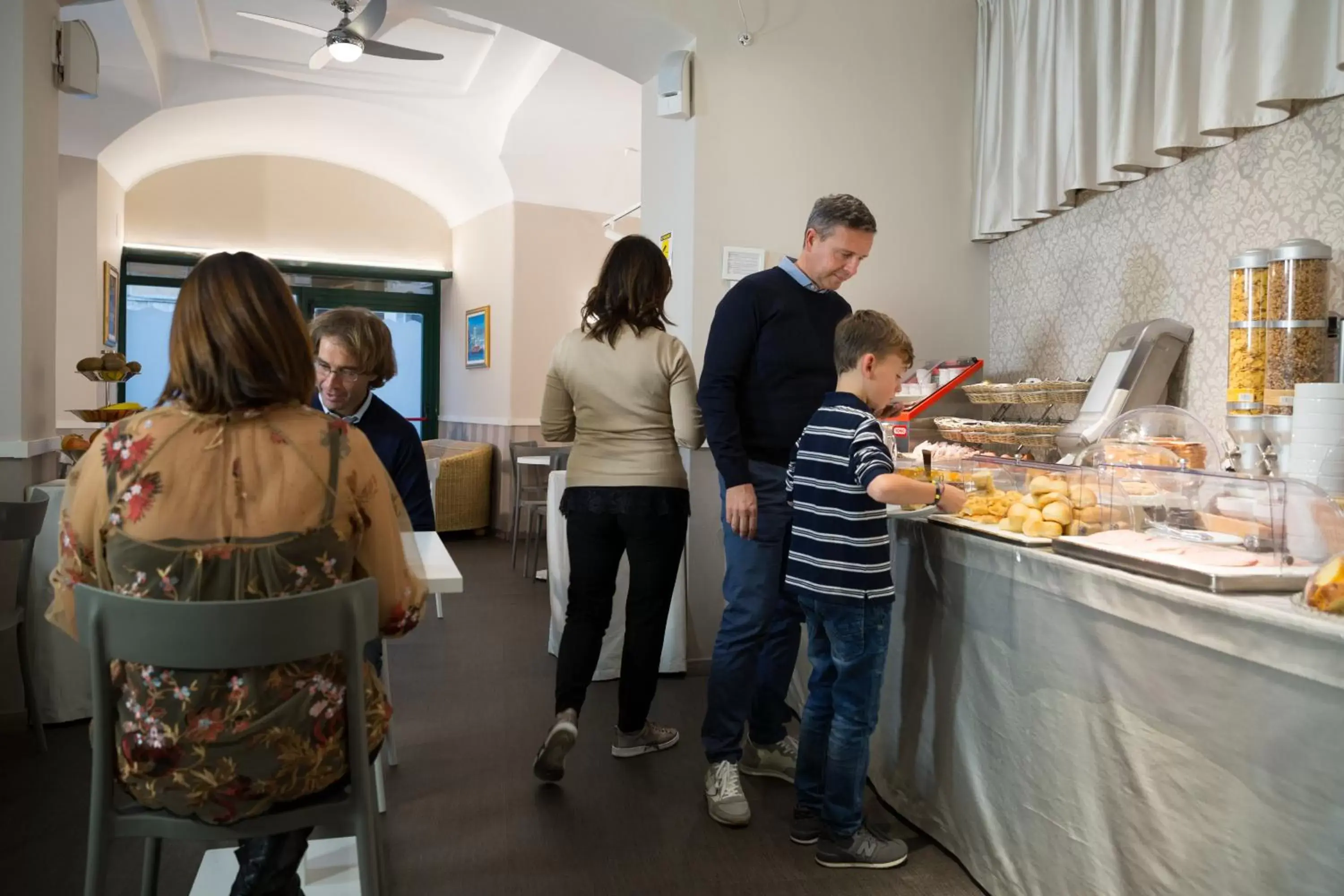 Buffet breakfast in Hotel Helvetia