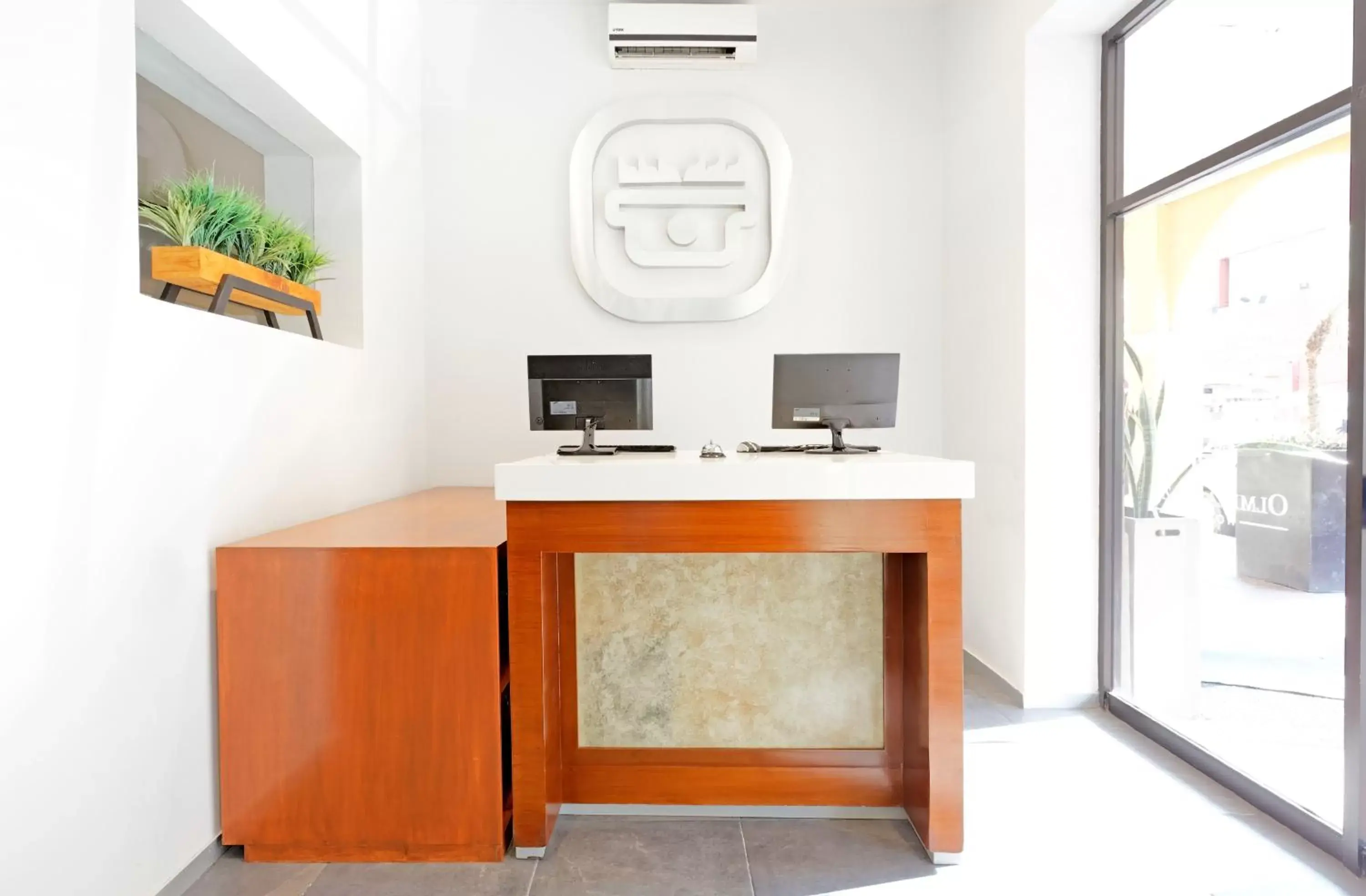 Lobby or reception in Hotel Olmeca Plaza Lobby or reception in Hotel Olmeca Plaza