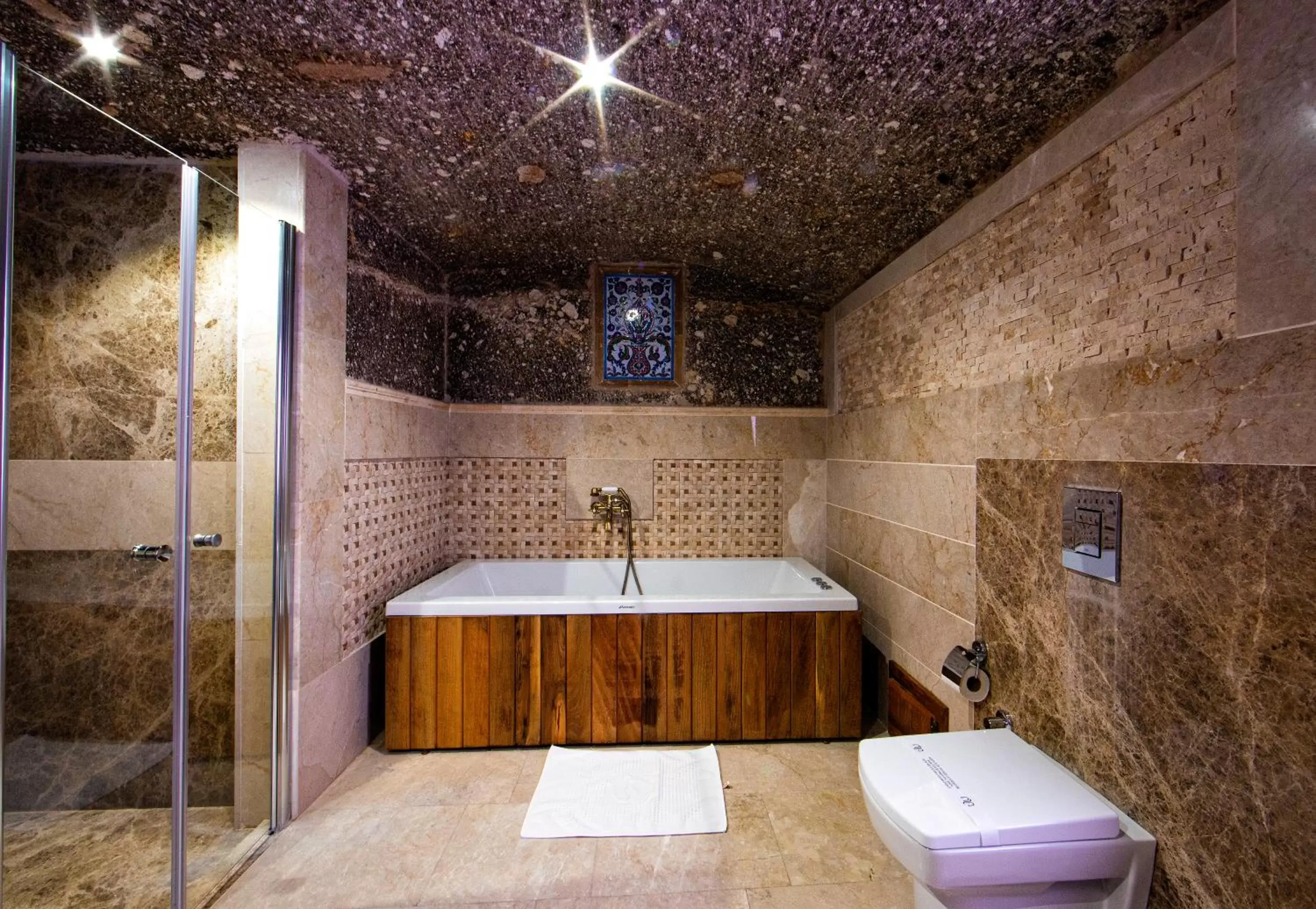 Bath, Bathroom in Aza Cave Cappadocia