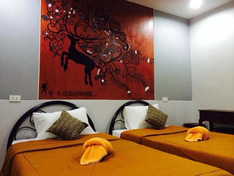 Bed in K Guesthouse Adults only