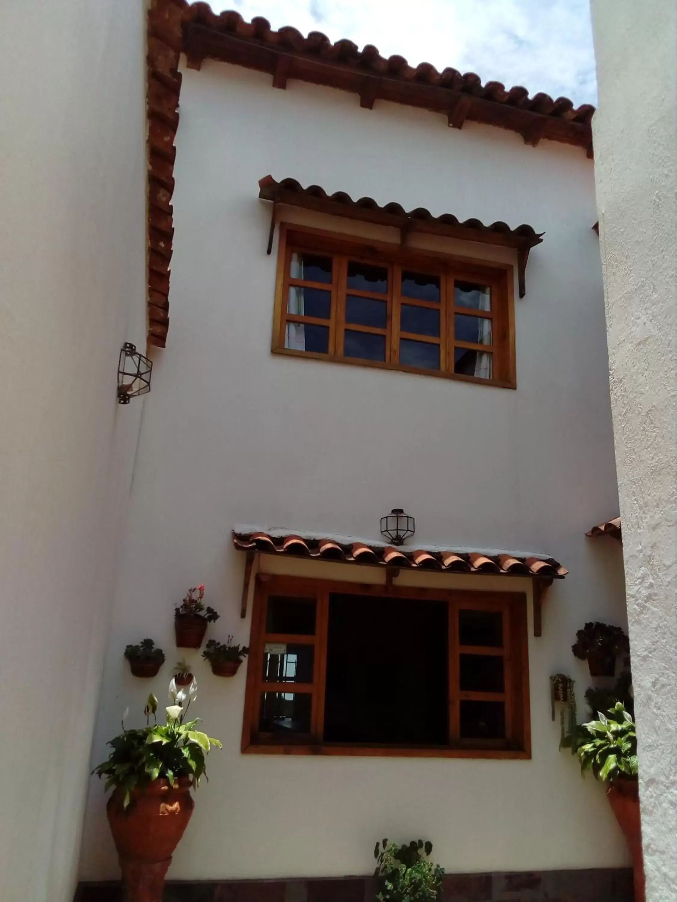 Property building in Las Margaritas Hotel Posada