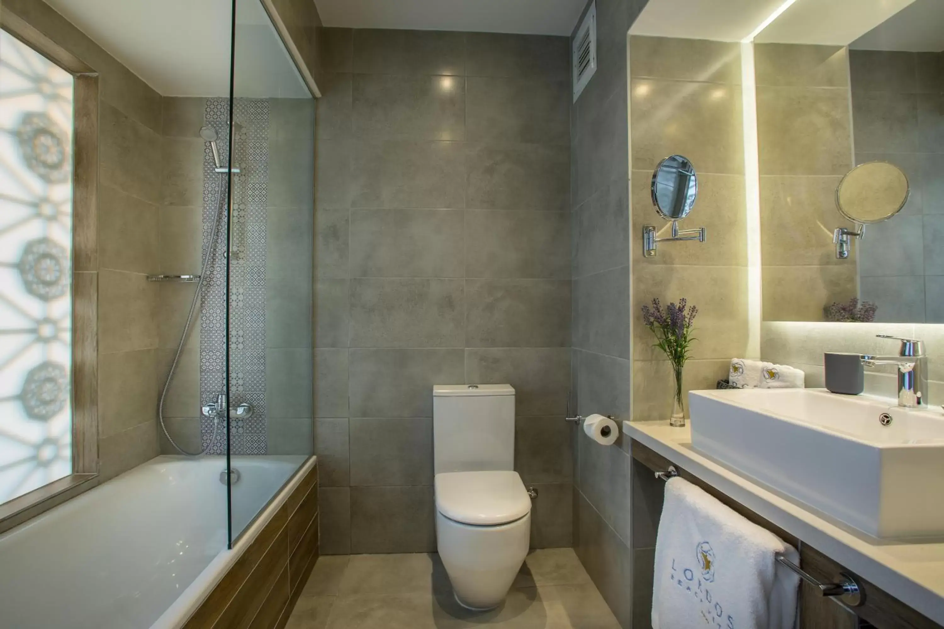 Shower, Bathroom in Lordos Beach Hotel & Spa