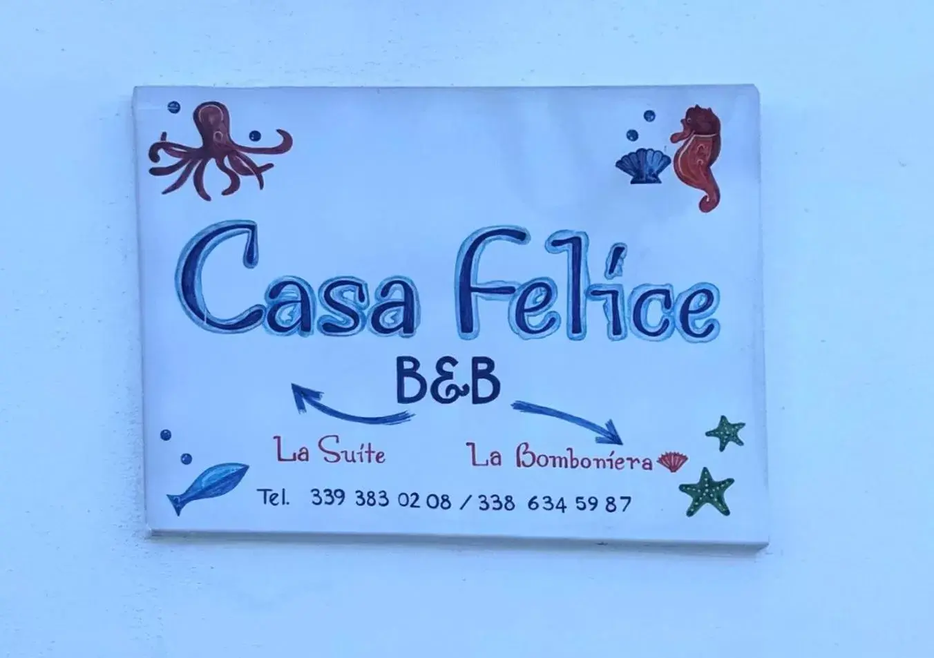 Logo/Certificate/Sign in Casa Felice