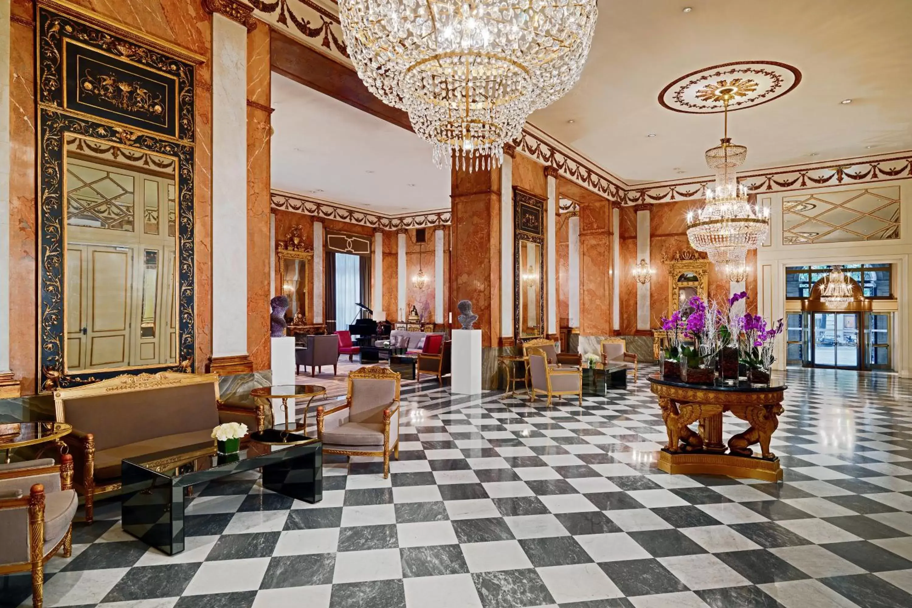 Lobby or reception, Restaurant/Places to Eat in The Westin Excelsior, Rome