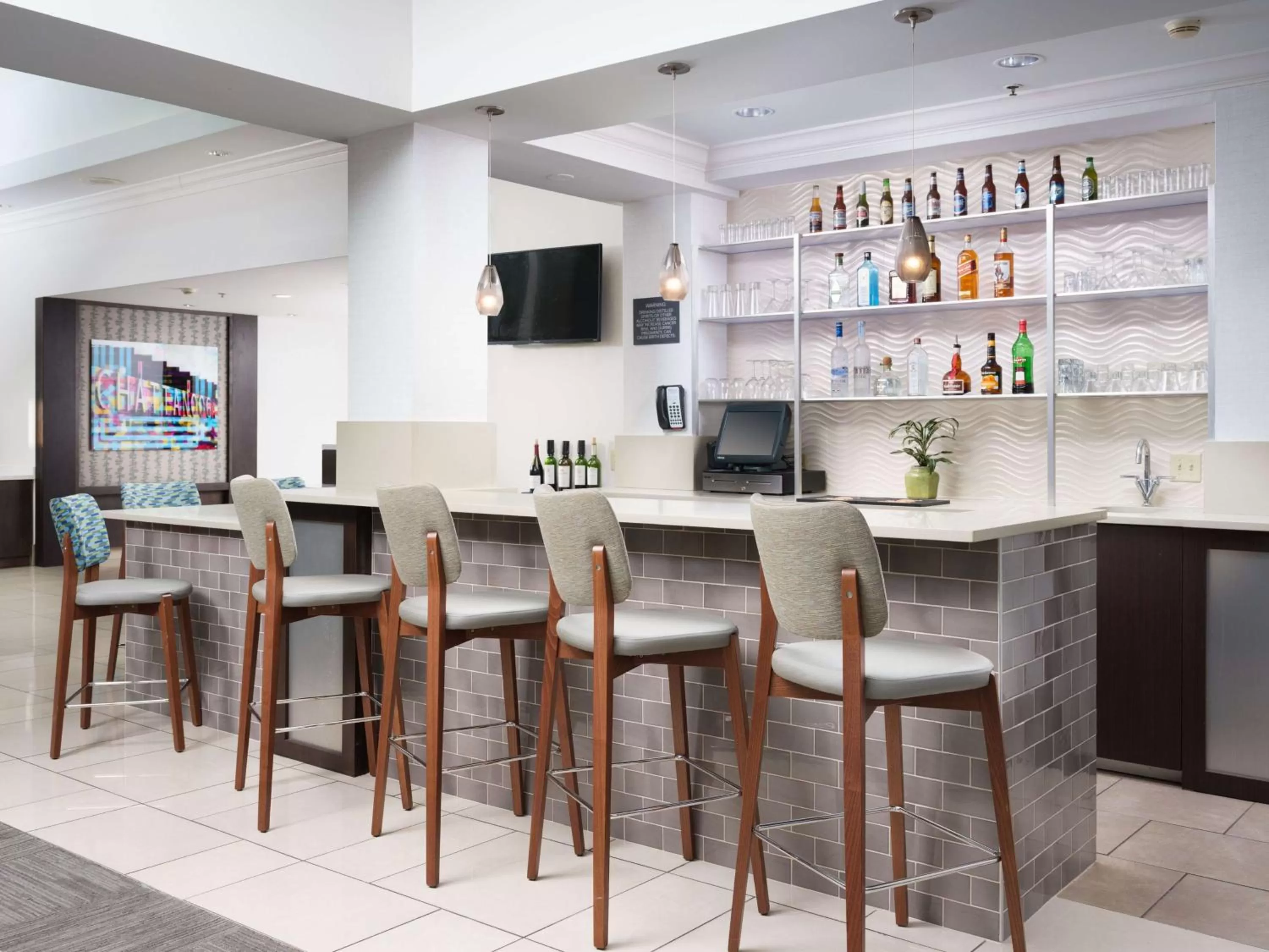 Lounge or bar in Hilton Garden Inn Chattanooga Downtown