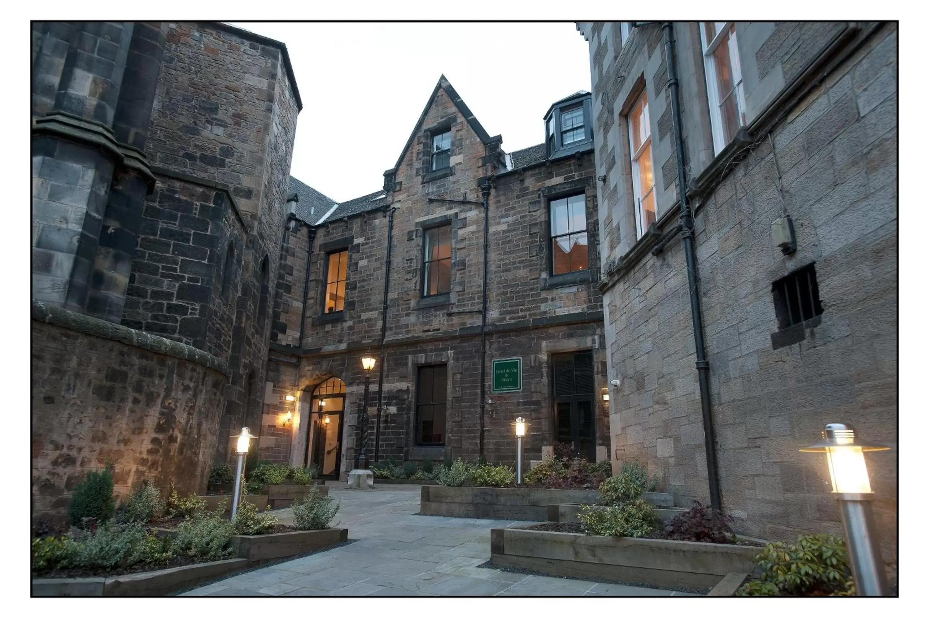 Street view in Hotel Du Vin Edinburgh