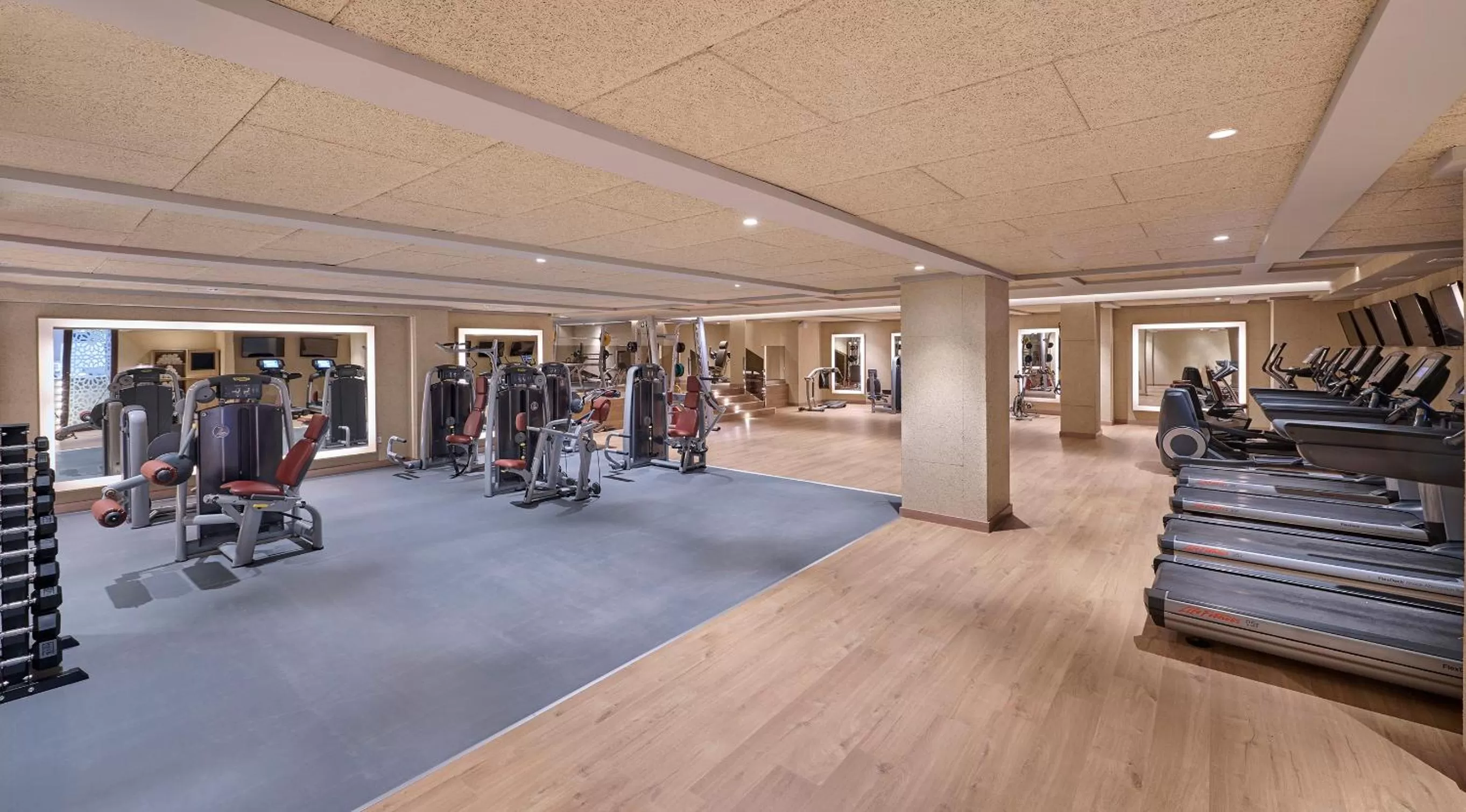 Fitness centre/facilities in Grand Hyatt La Manga Club Golf & Spa