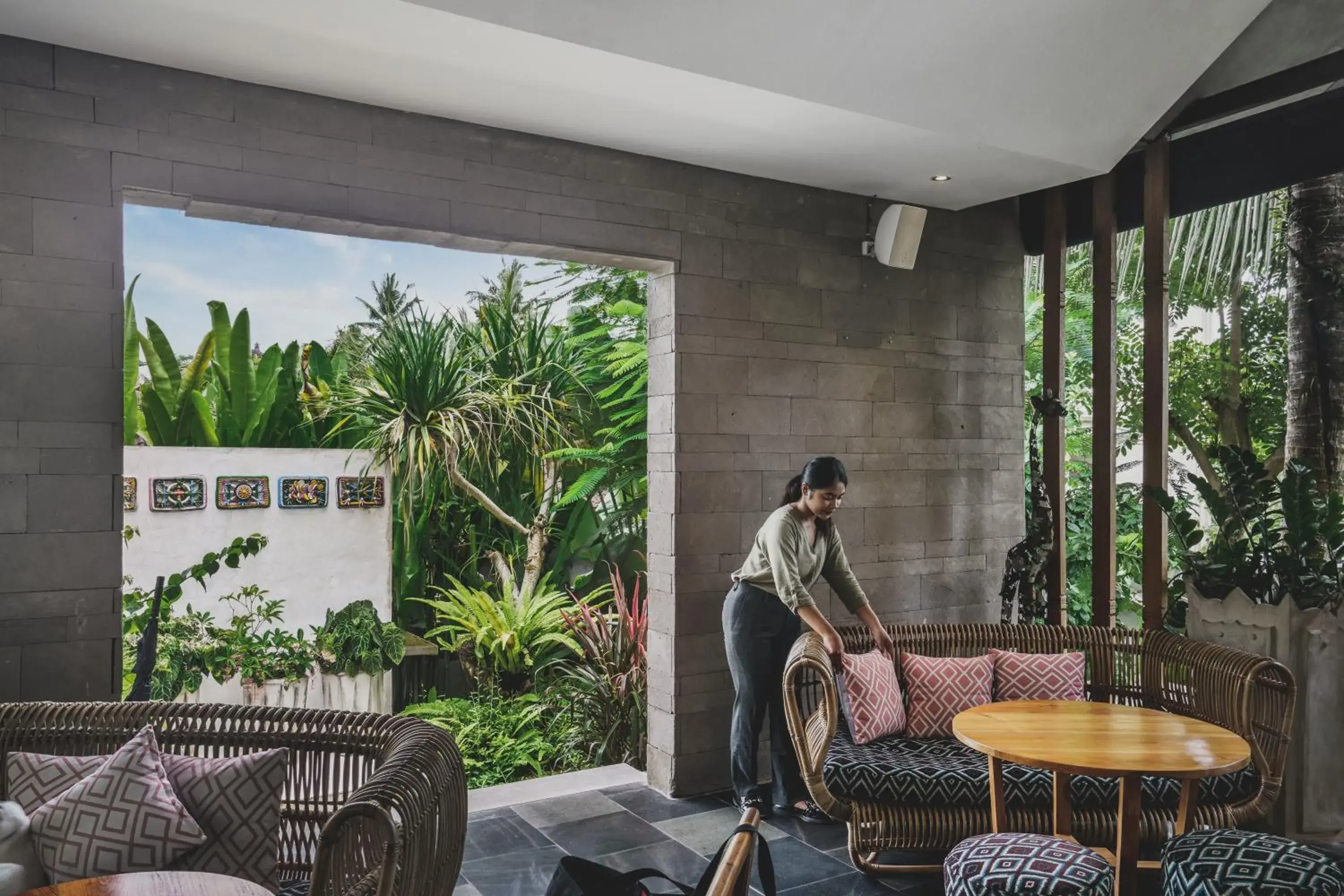 Lobby or reception in Amora Ubud Boutique Villas