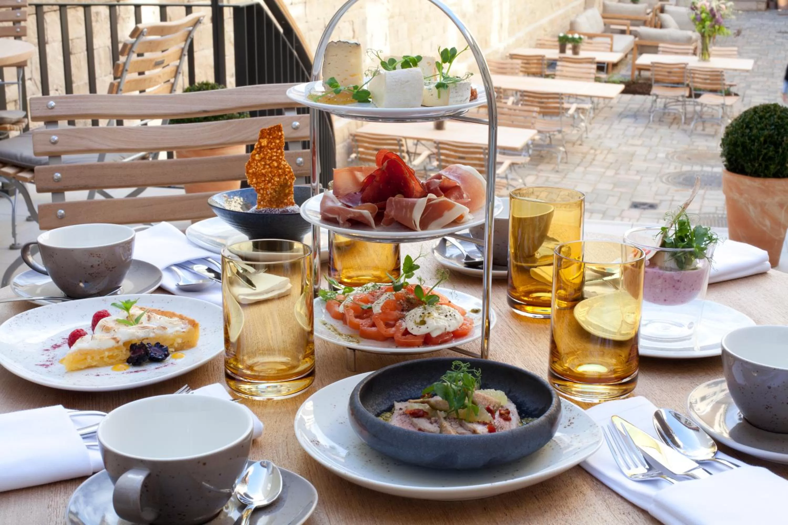 Food and drinks in Gasthof Zufriedenheit