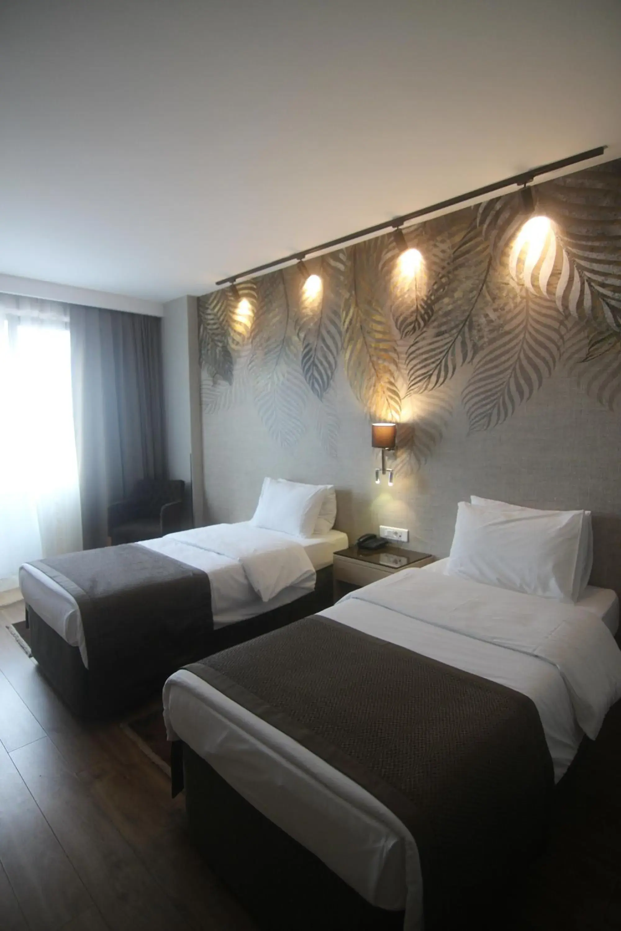 Bed in Riva Hotel Taksim