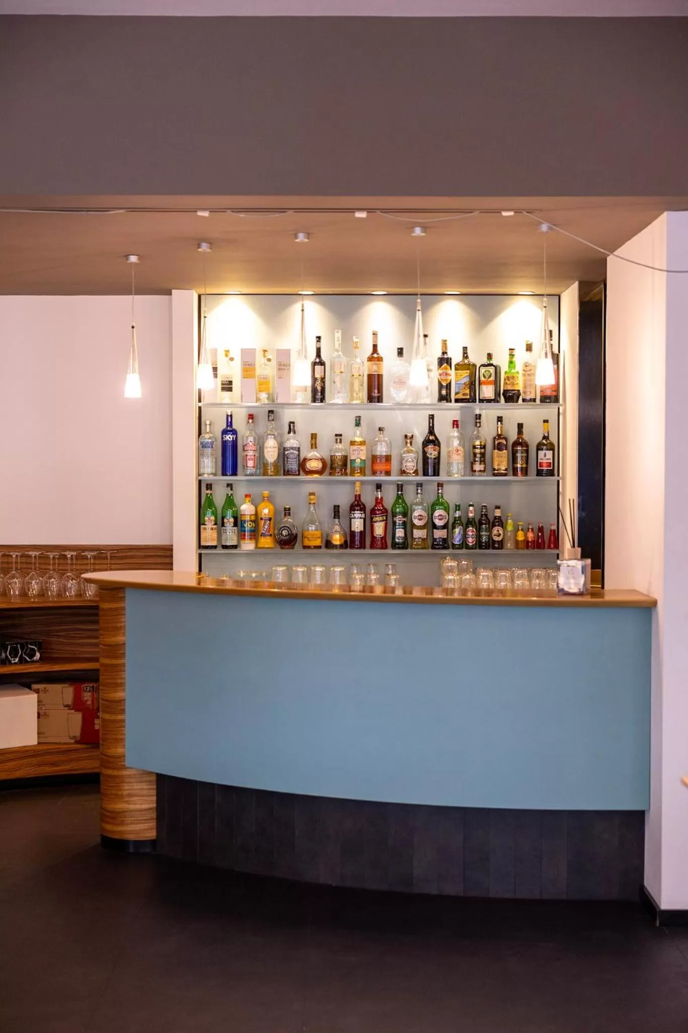 Lounge or bar in Hotel Europa Belluno