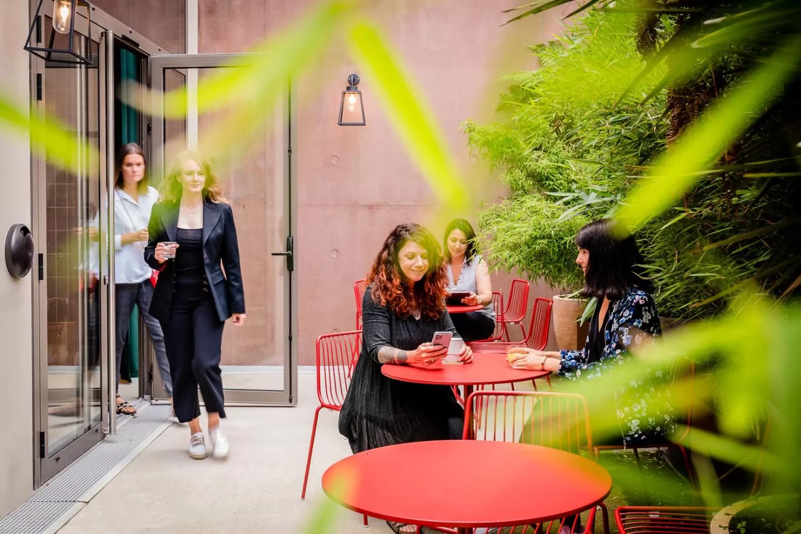 Patio in Aiden by Best Western Lorient Centre