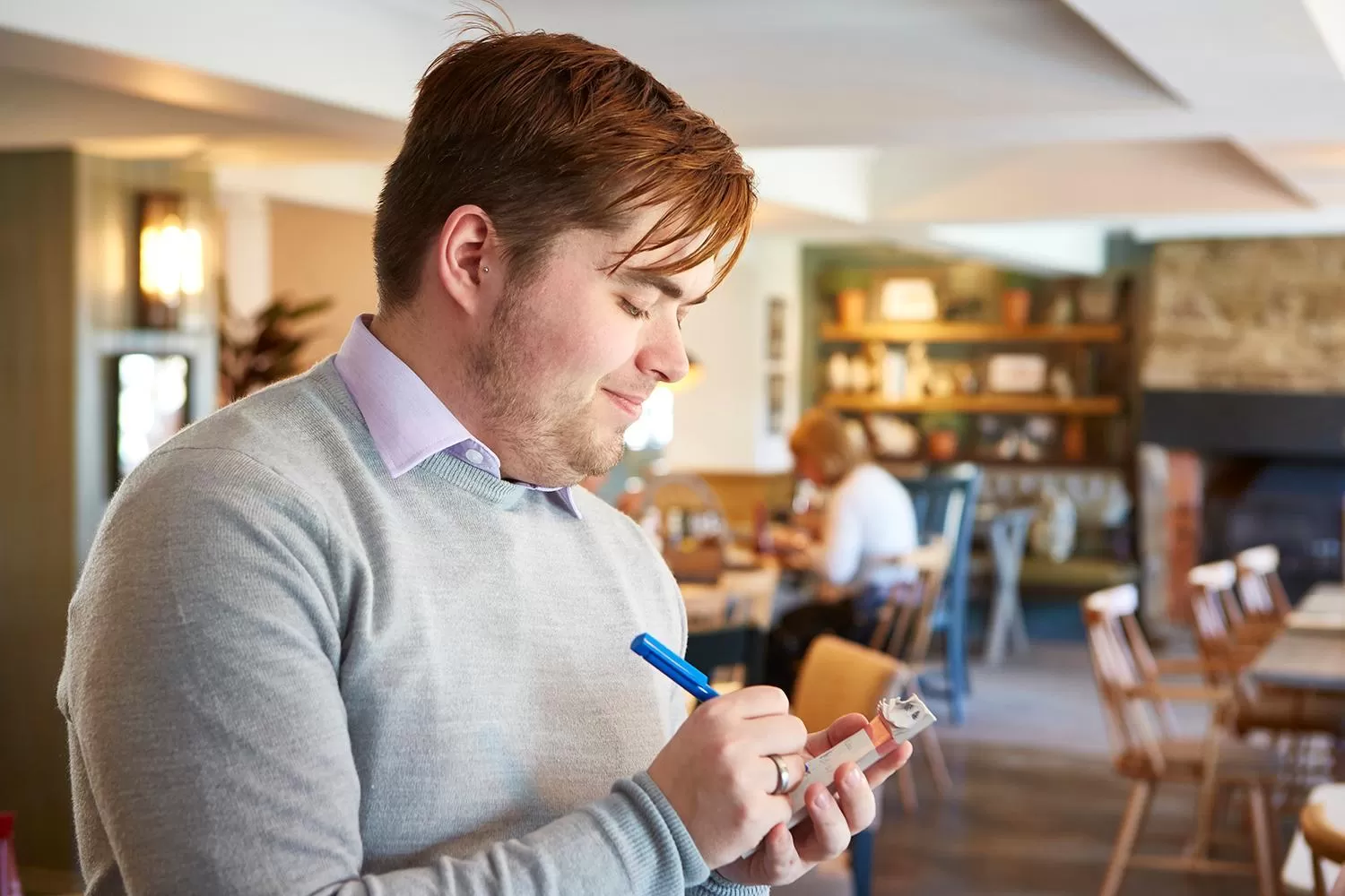 Staff in The Bluebird Inn at Samlesbury
