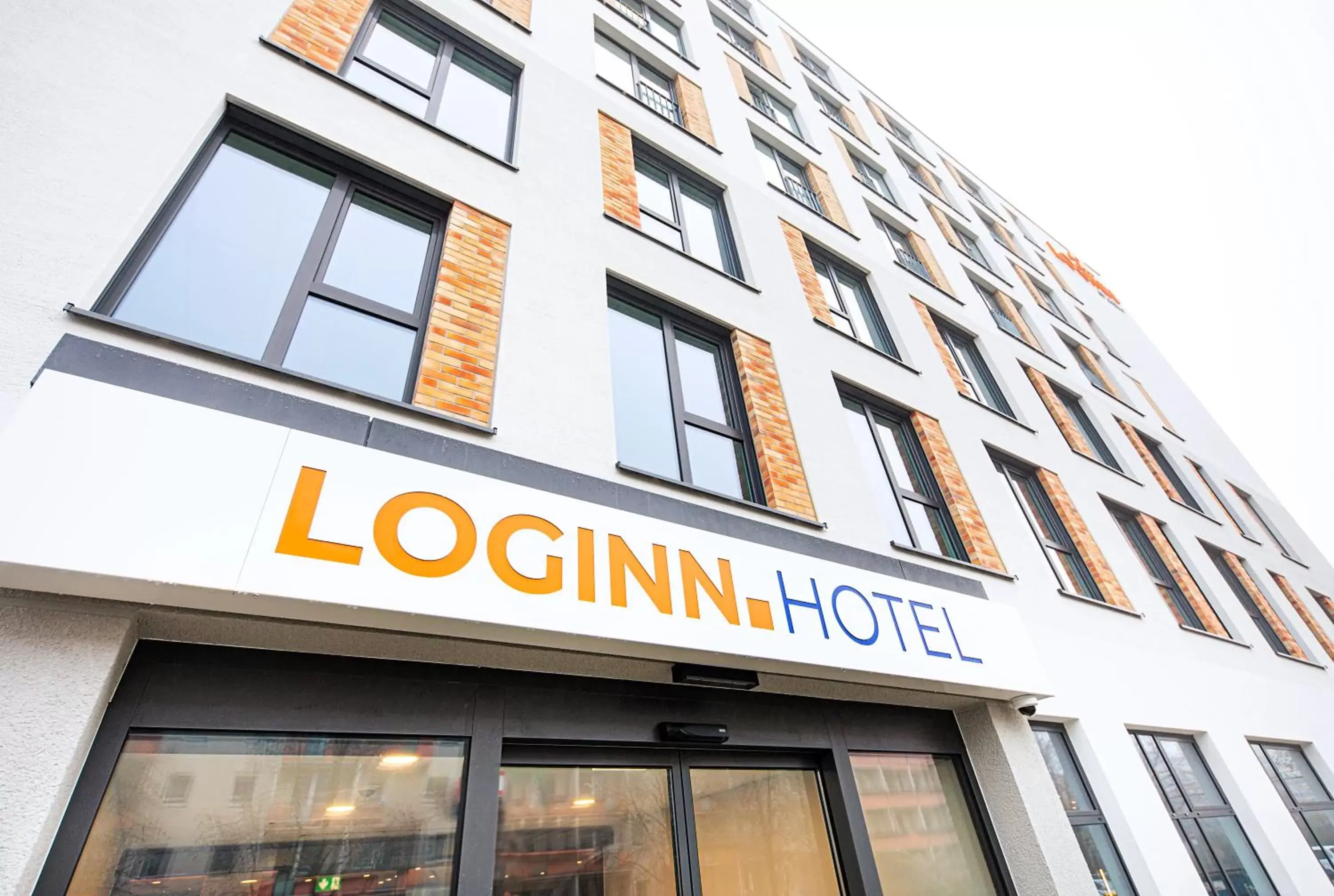 Property building in LOGINN Hotel Berlin Airport Property building in LOGINN Hotel Berlin Airport