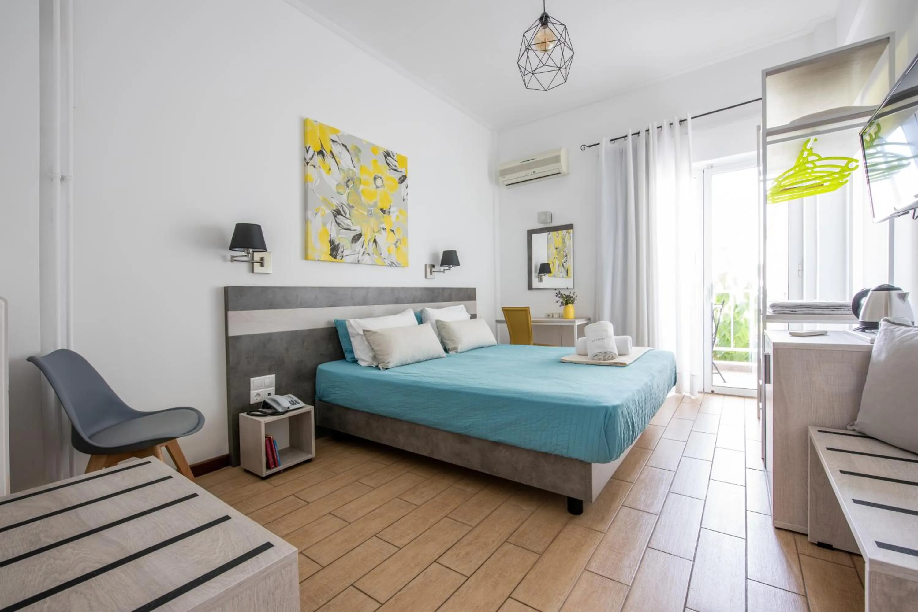 Bedroom, Bed in Myrto Hotel