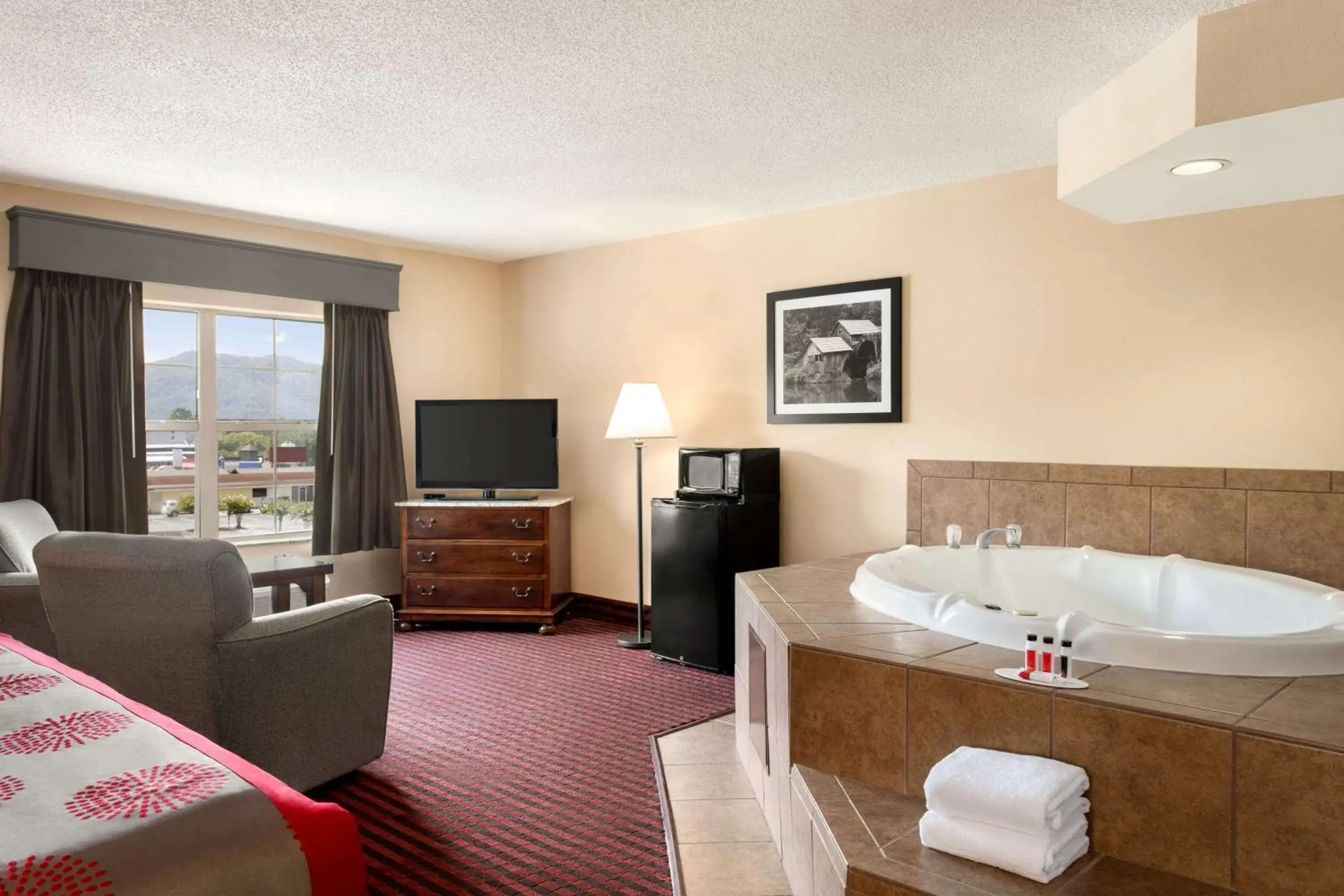 Photo of the whole room in Ramada by Wyndham Pigeon Forge North