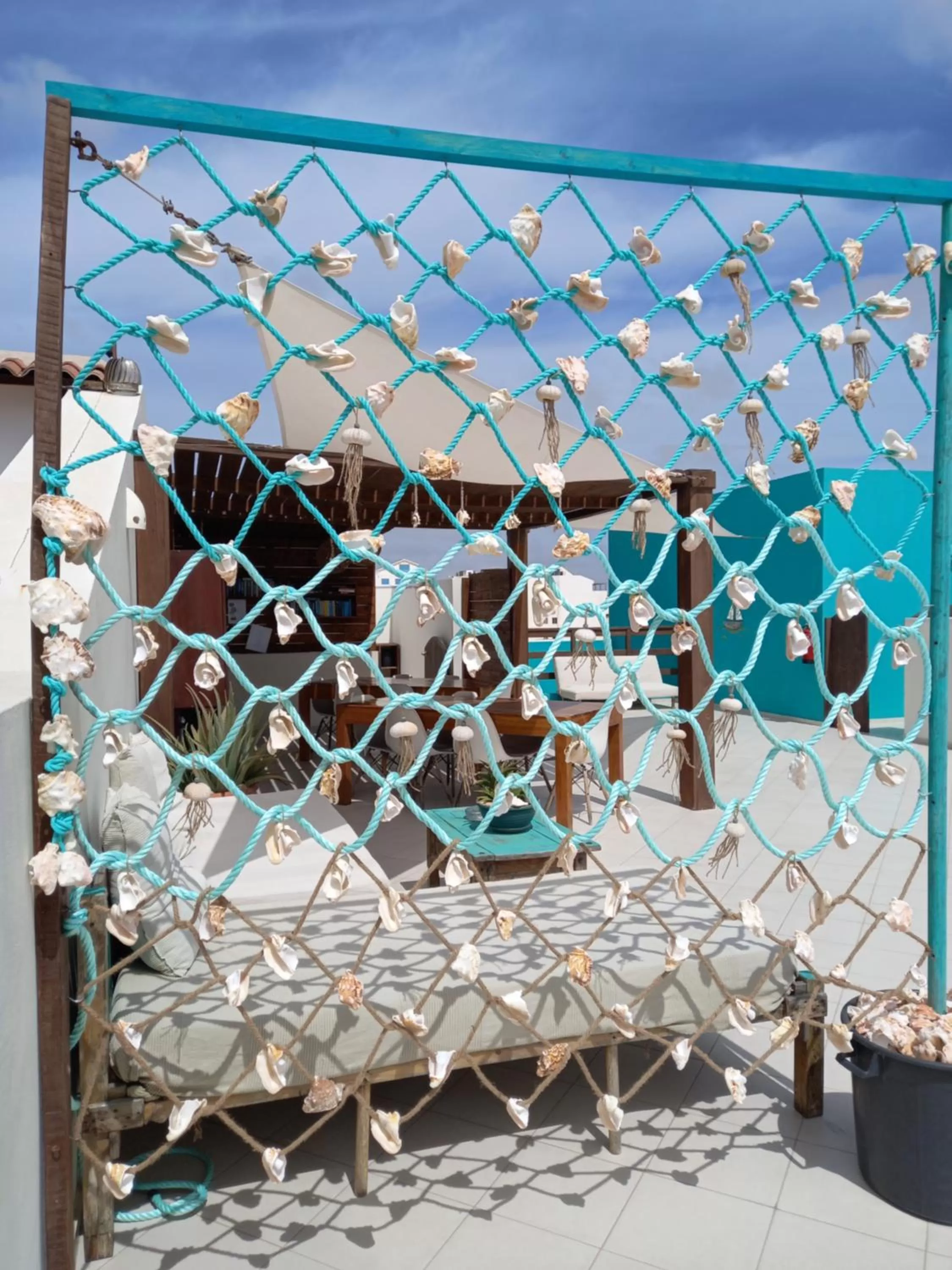 Balcony/Terrace in B&B Sereia Azul Boa Vista