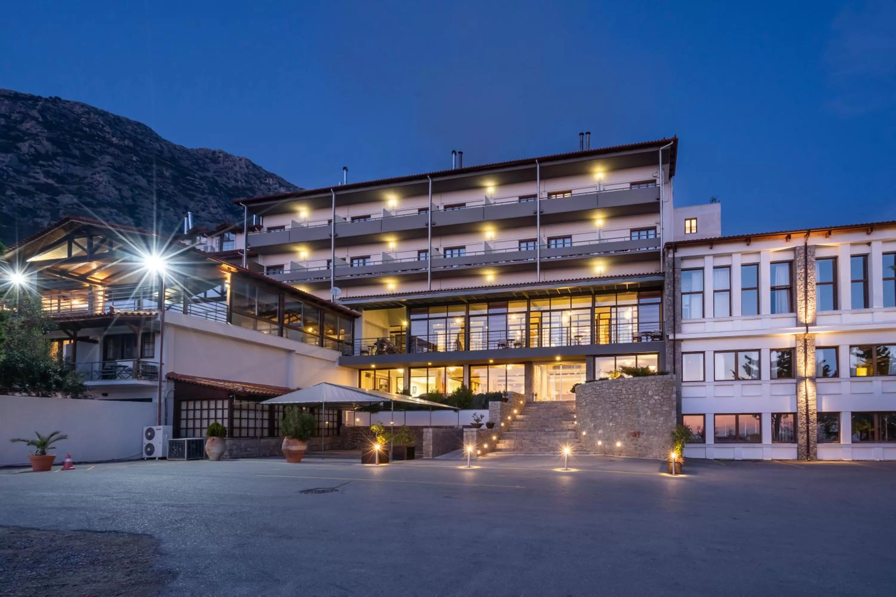 Facade/entrance in Anemolia Mountain Resort