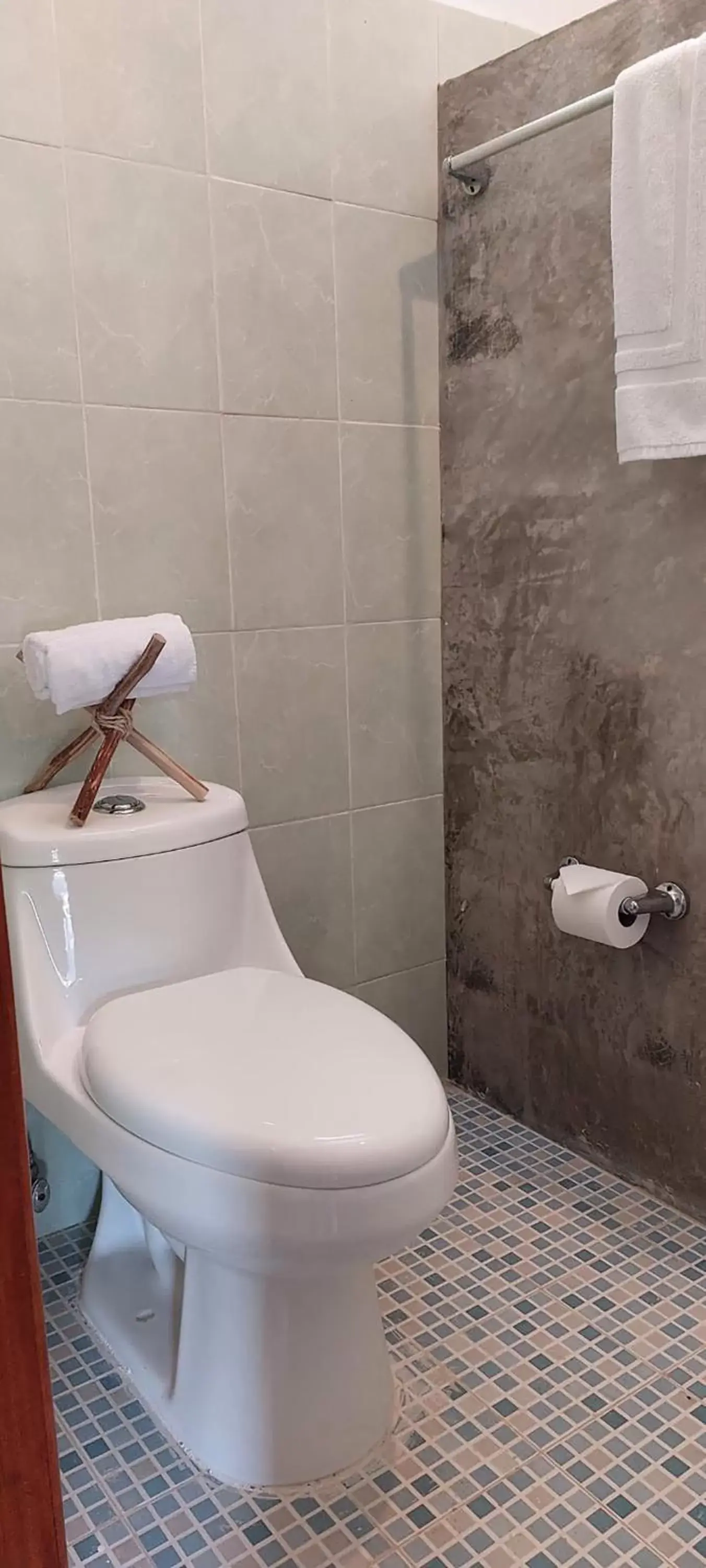 Bathroom in Hotel Xa´an Bacalar