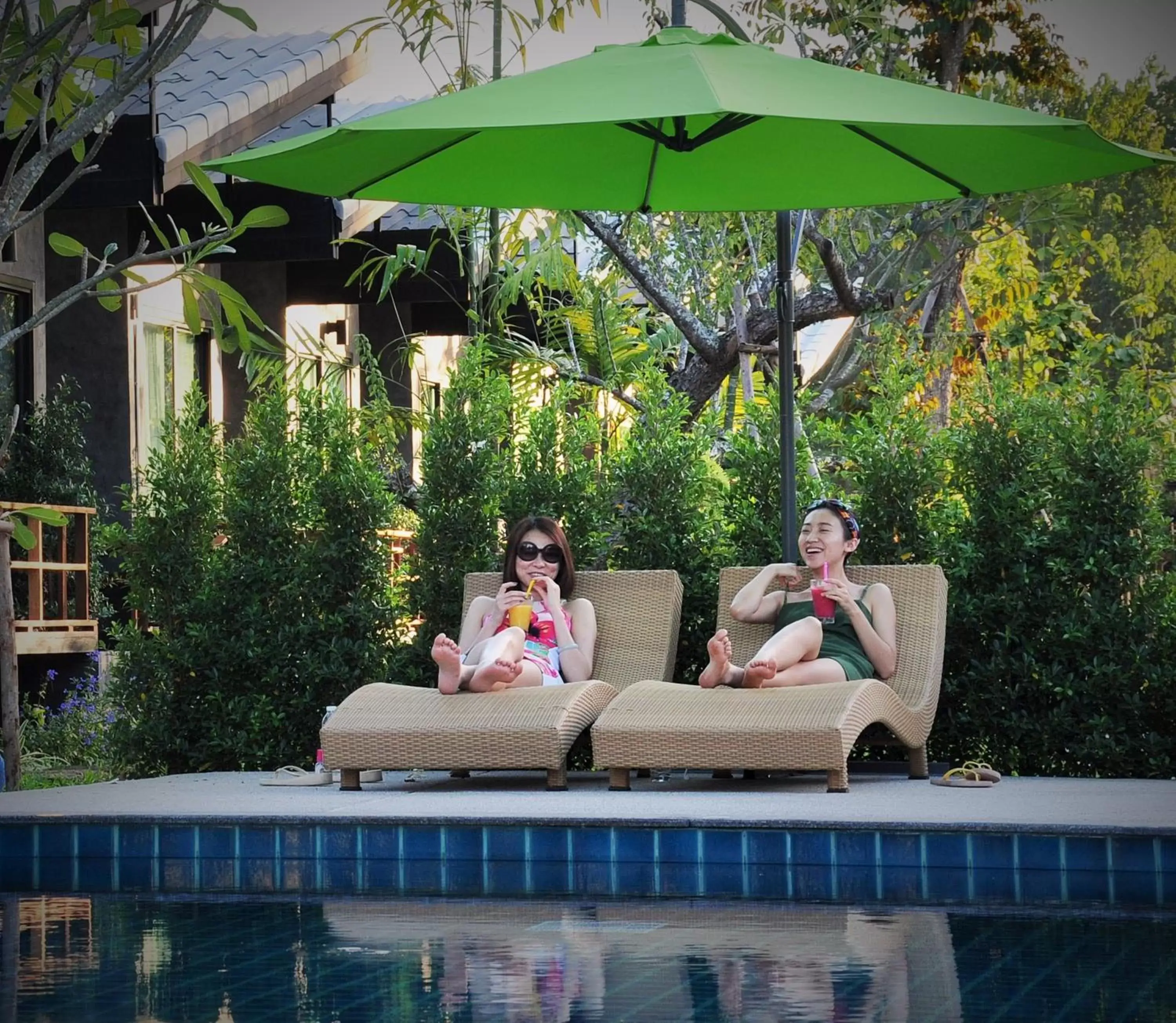 Swimming Pool in Family House Zen Boutique Resort