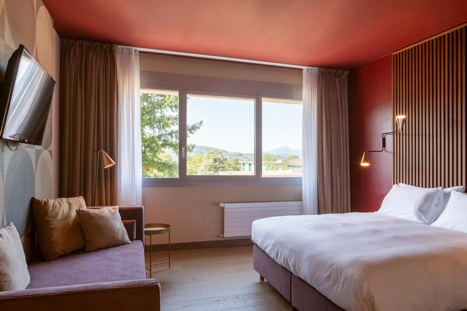 Bed in Conca Bella Boutique Hotel & Wine Experience