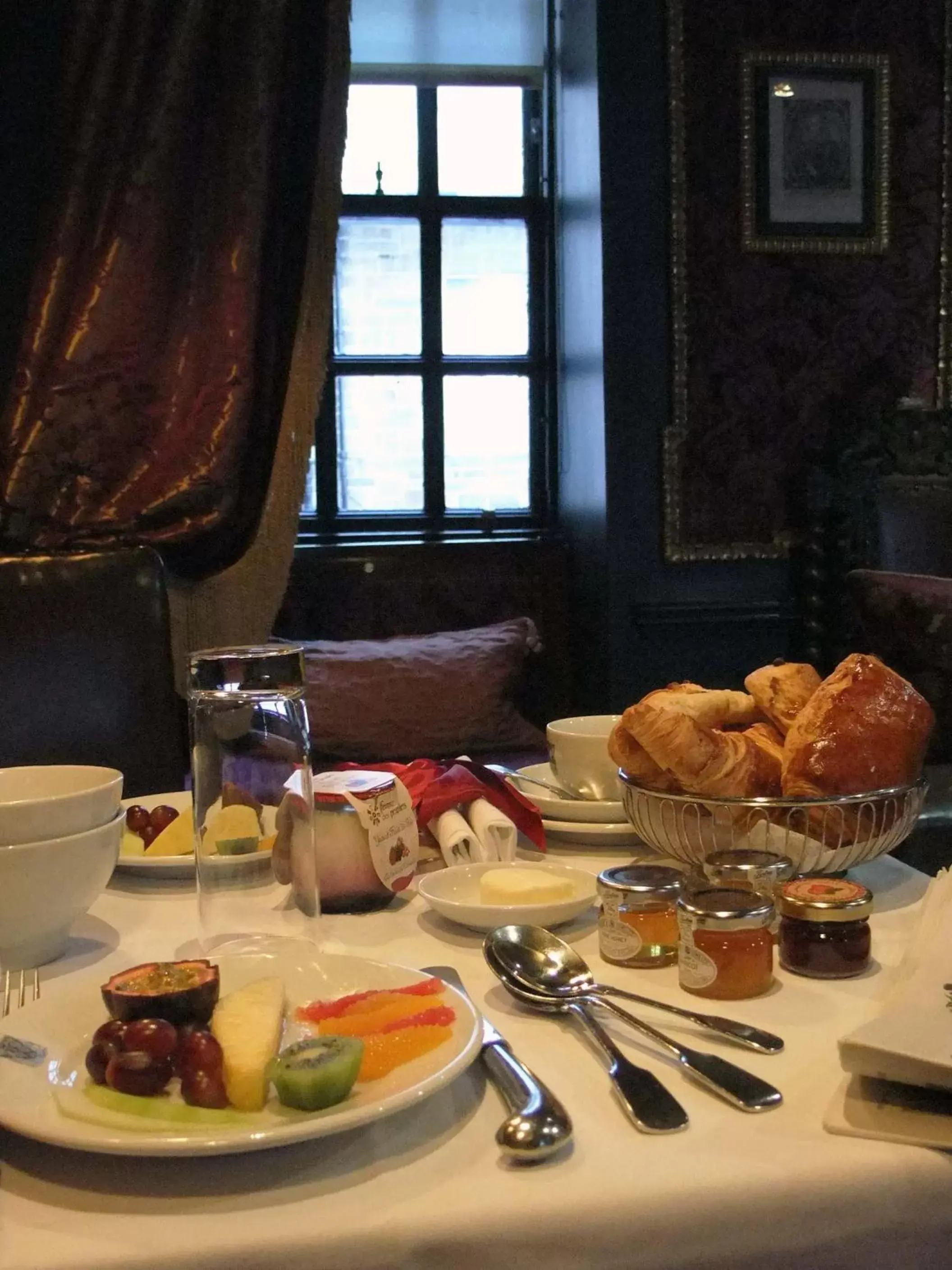 Food close-up in The Witchery by the Castle