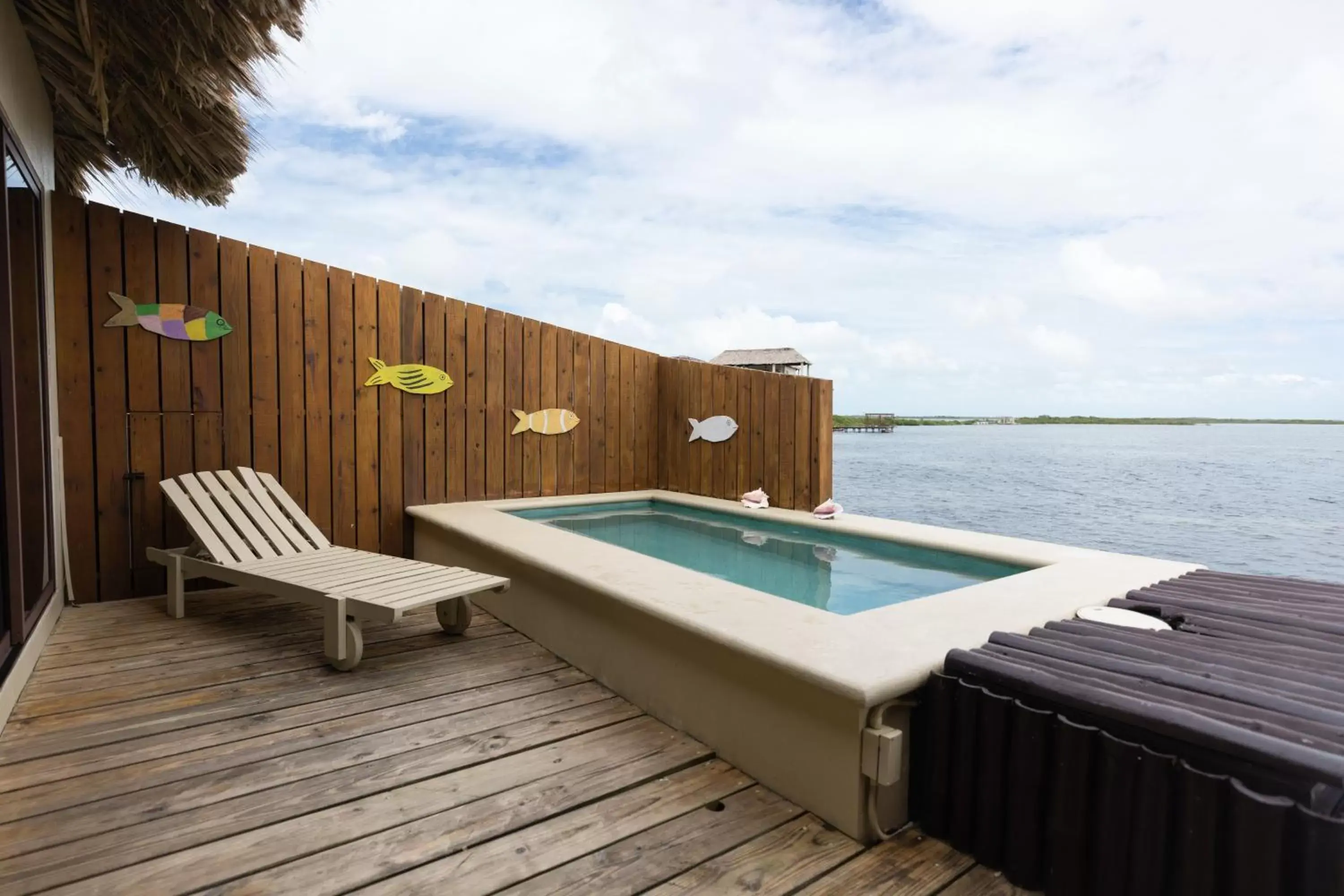 Swimming Pool in Lina Point Belize Overwater Resort