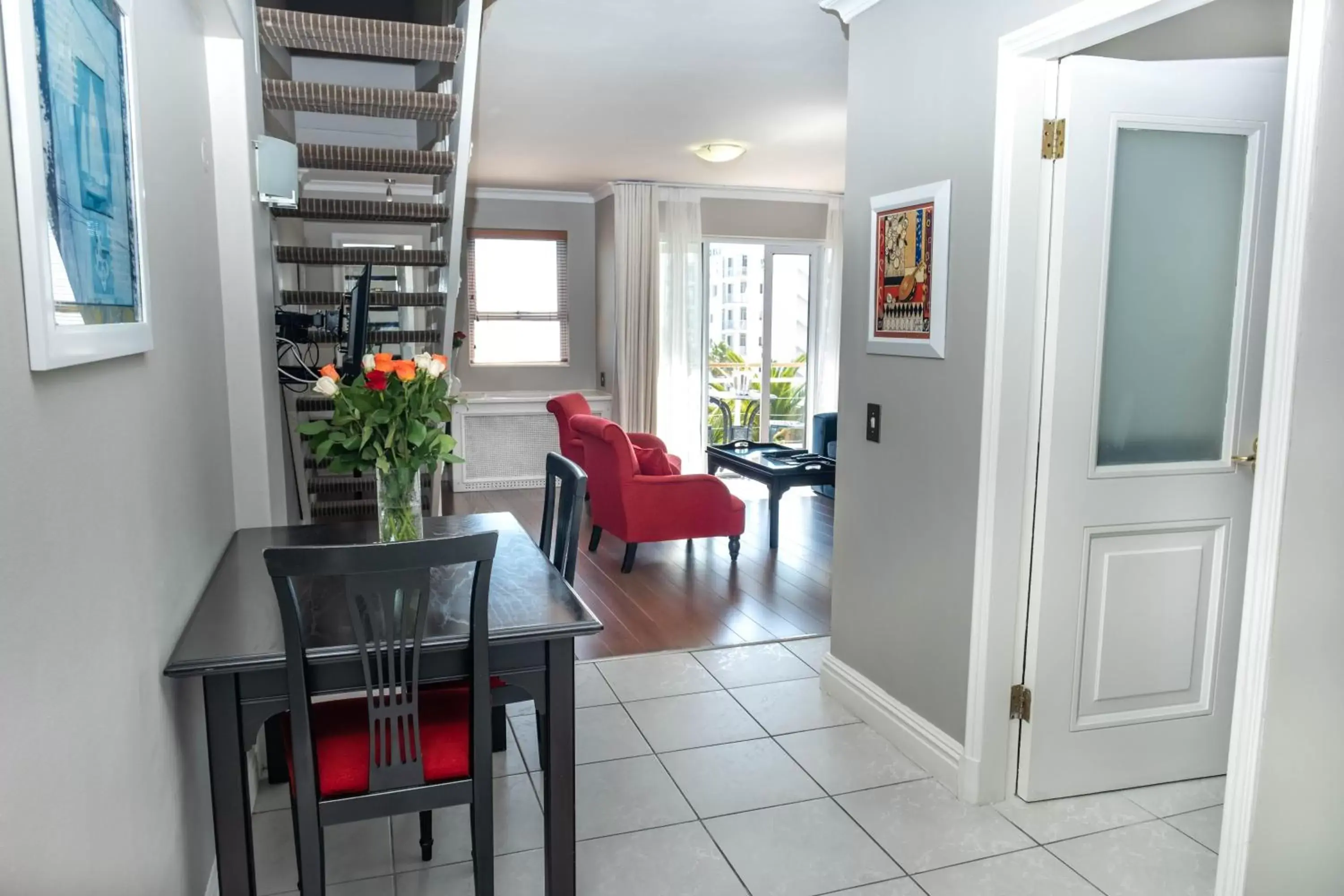 Living room, Dining Area in The Bantry Bay Aparthotel by Totalstay