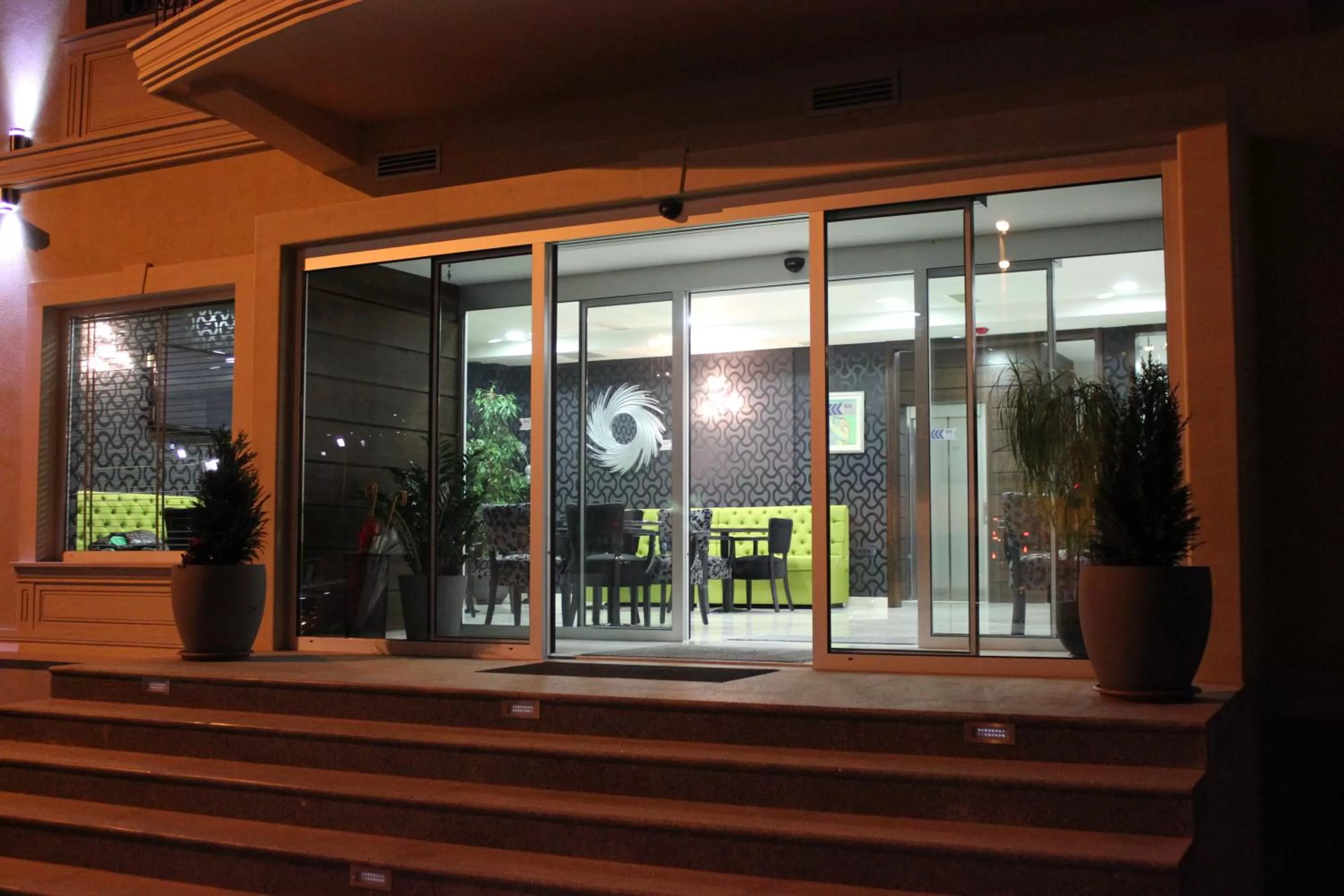 Facade/entrance in Hotel Villa Milas