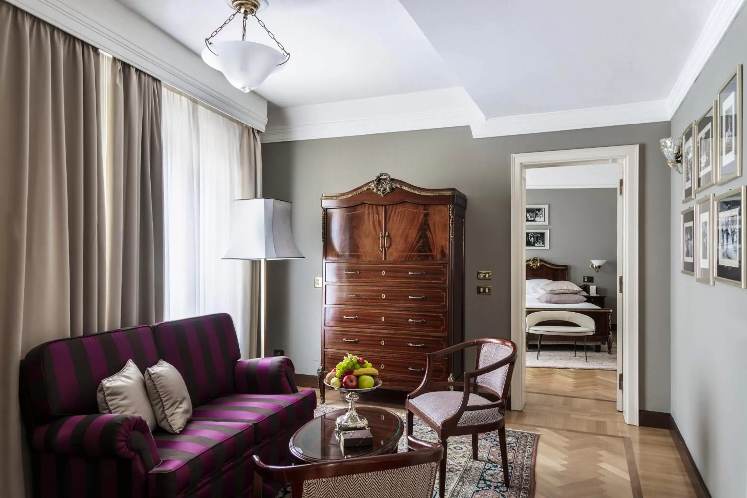 Living room, Seating Area in Grand Hotel et de Milan - The Leading Hotels of the World