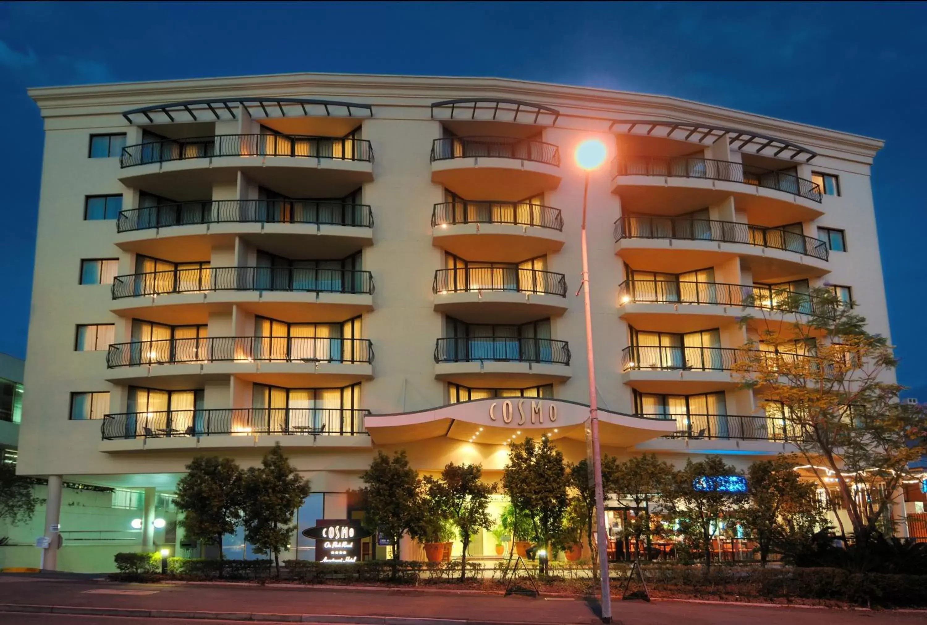 Facade/entrance, Property Building in Central Cosmo Apartment Hotel