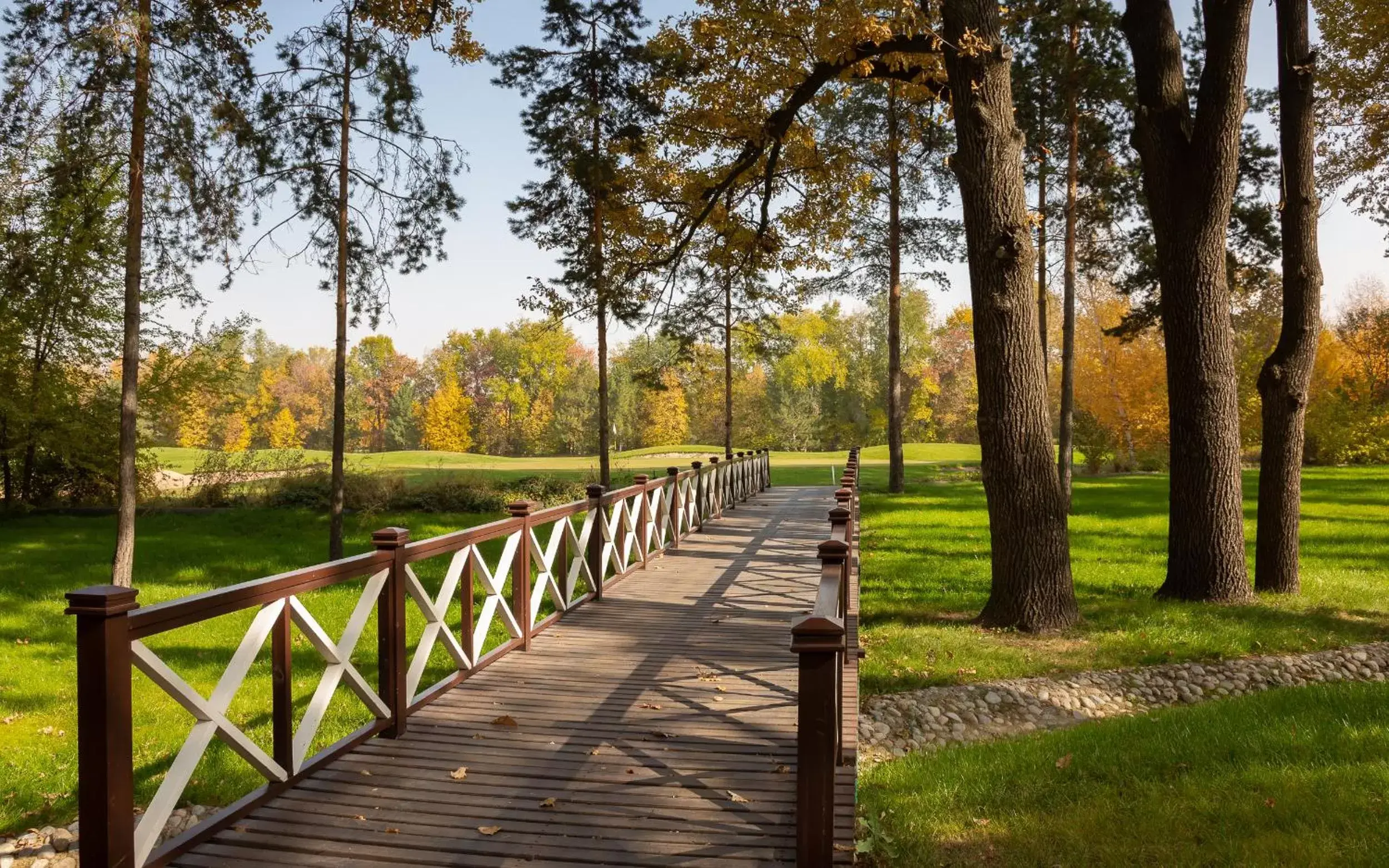 Natural landscape in Swissôtel Wellness Resort Alatau Almaty