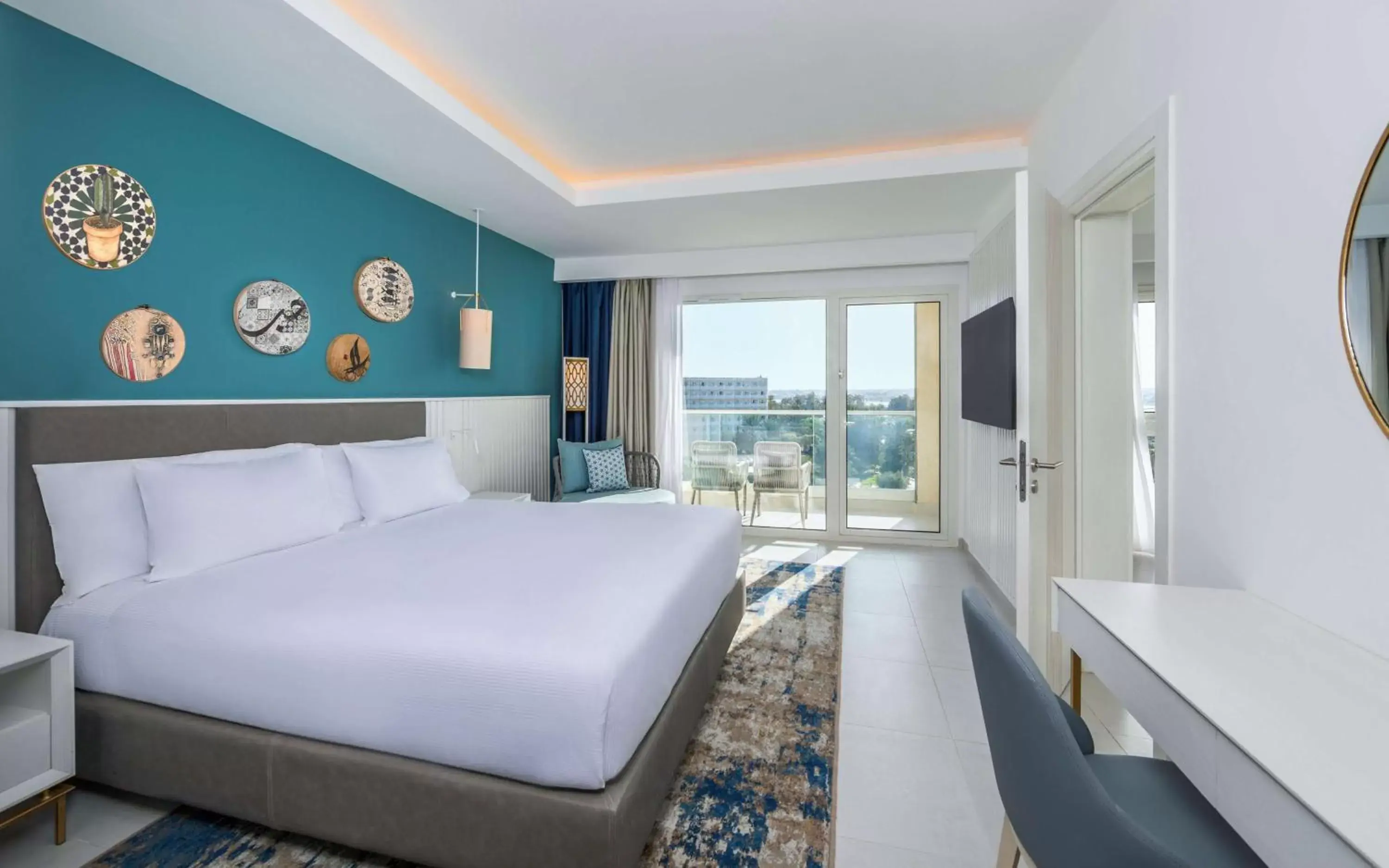 Bedroom in Hilton Skanes Monastir Beach Resort