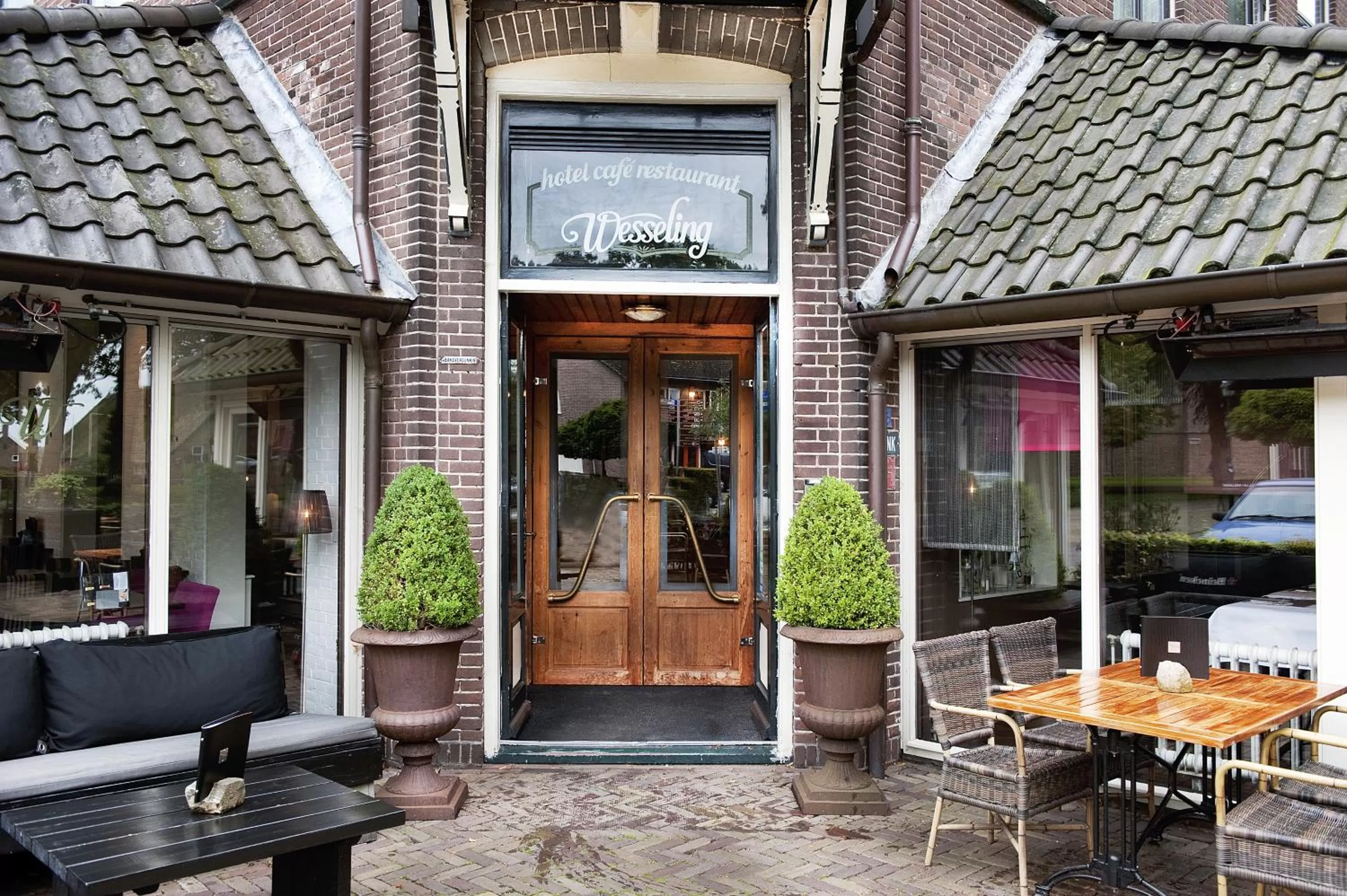 Balcony/Terrace in Hotel Wesseling