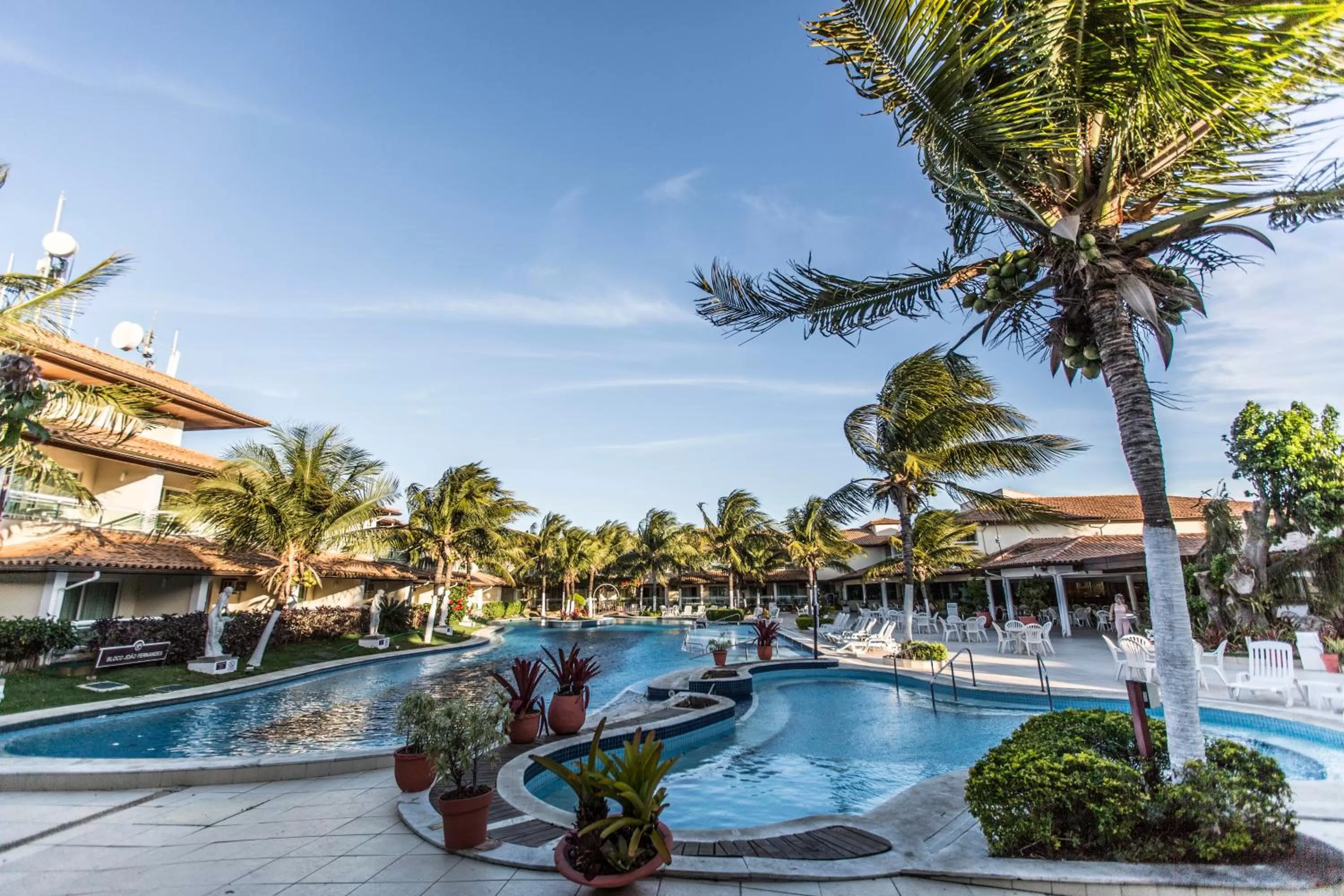 Pool view in Hotel Atlântico Búzios Convention