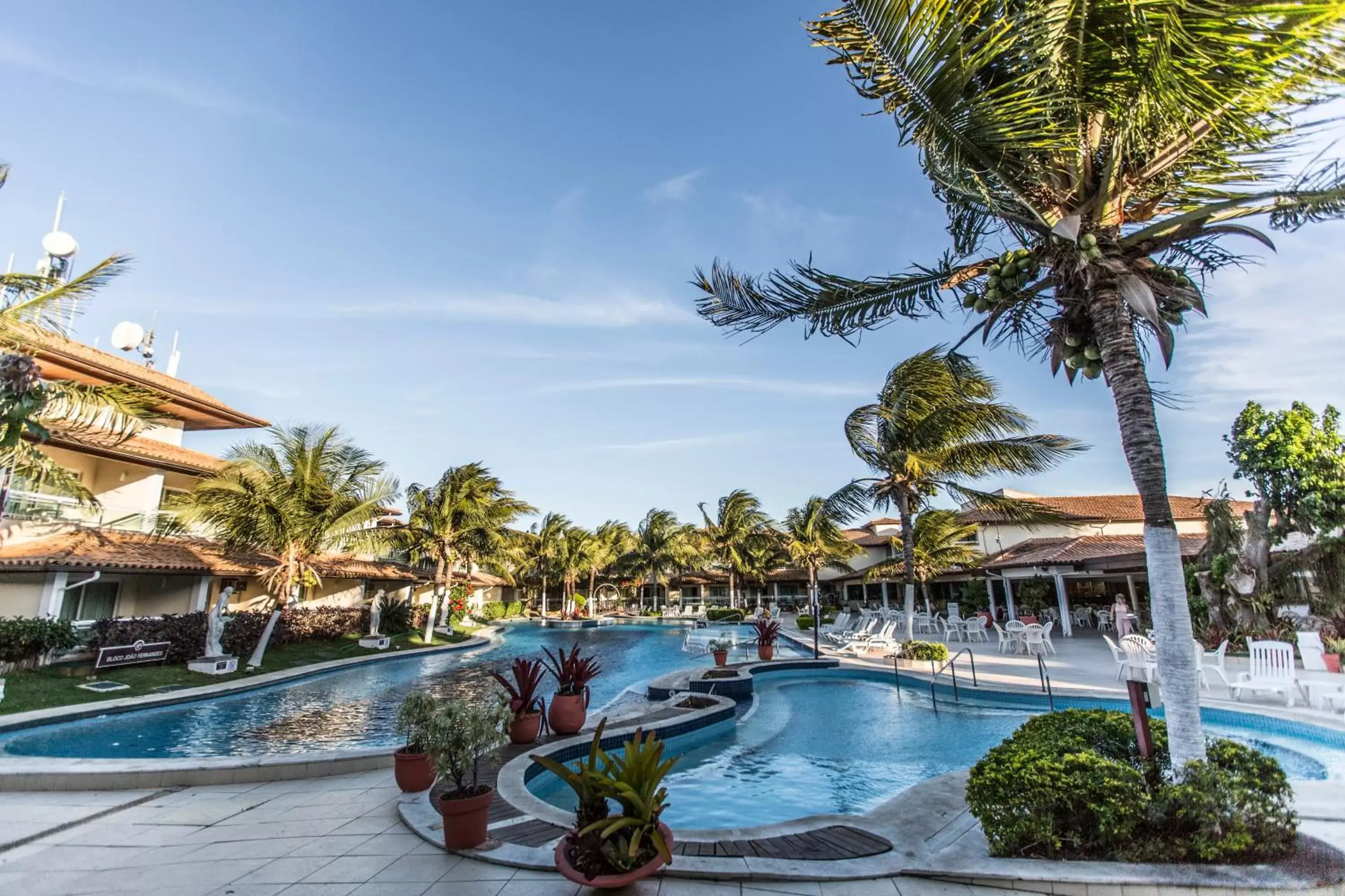 Pool view in Hotel Atlântico Búzios Convention Pool view in Hotel Atlântico Búzios Convention