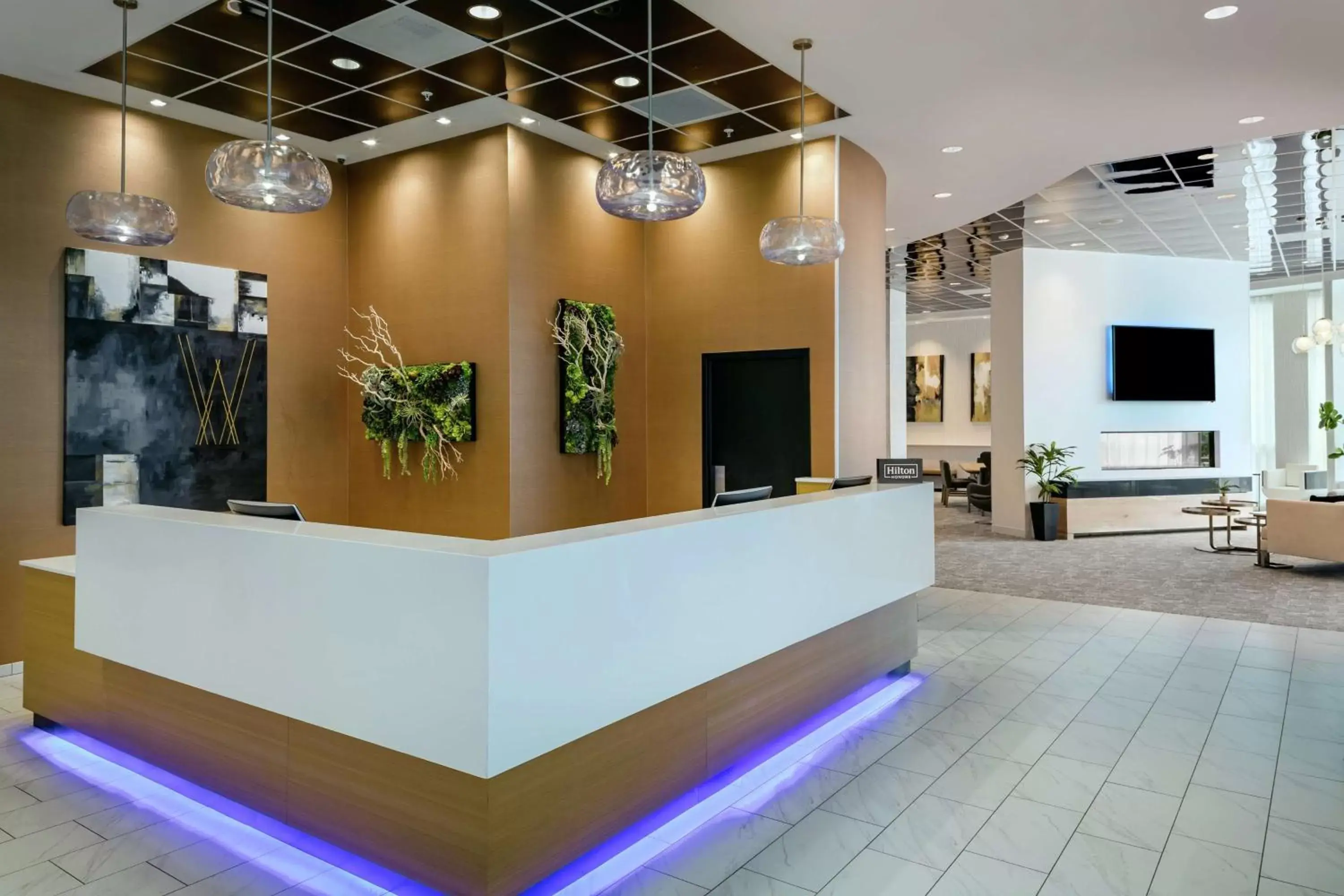 Lobby or reception, Lobby/Reception in Hilton Garden Inn Seattle Bellevue Downtown, WA