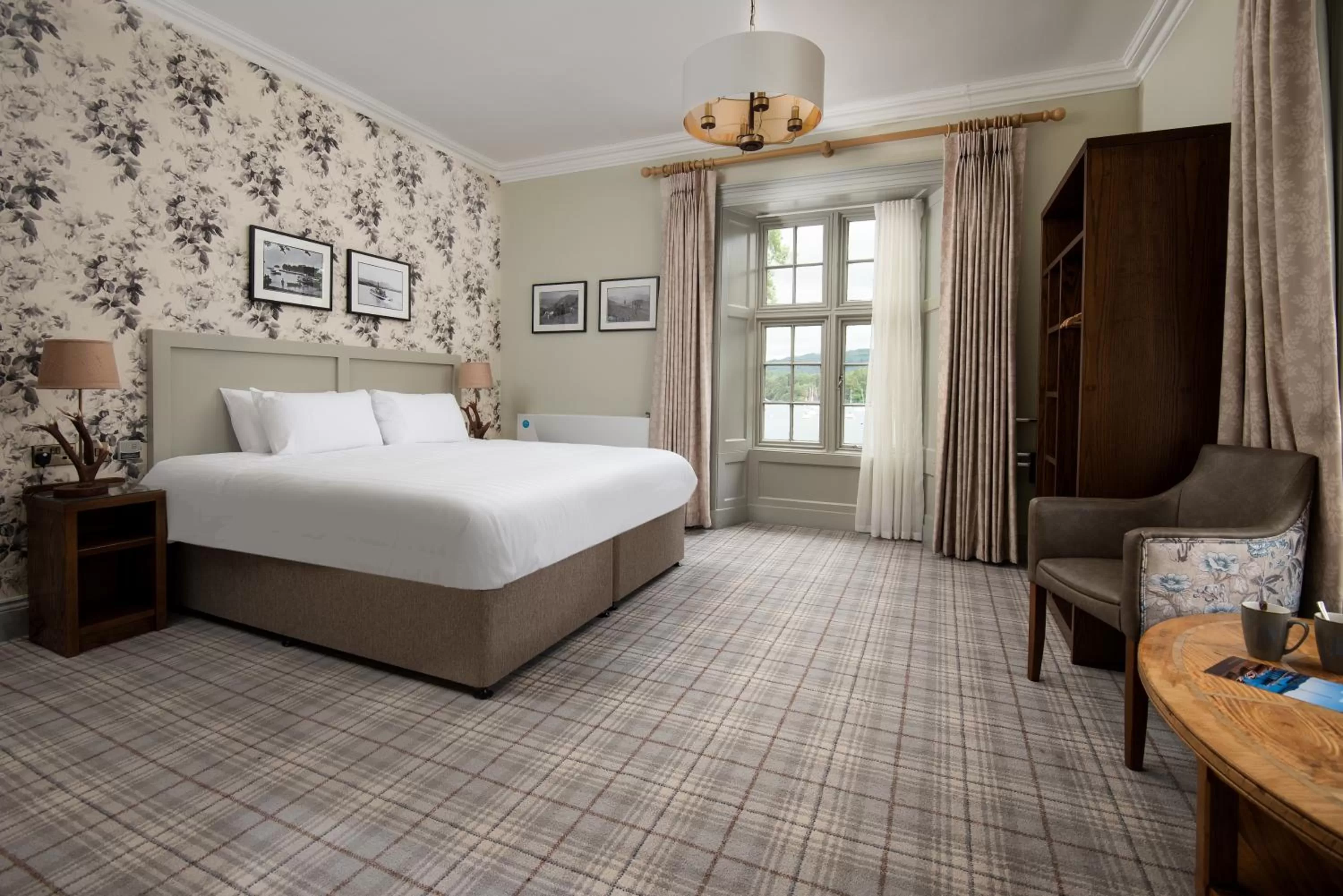 Bedroom, Bed in The Waterhead Inn- The Inn Collection Group