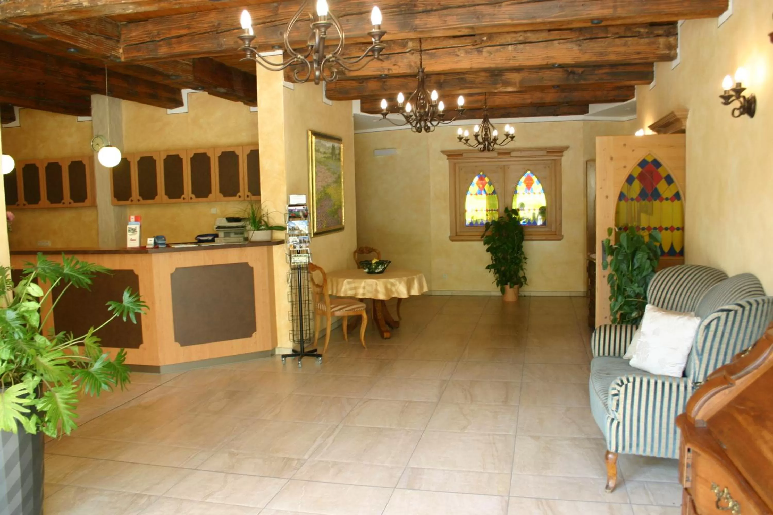 Lobby or reception in Hotel Knorre