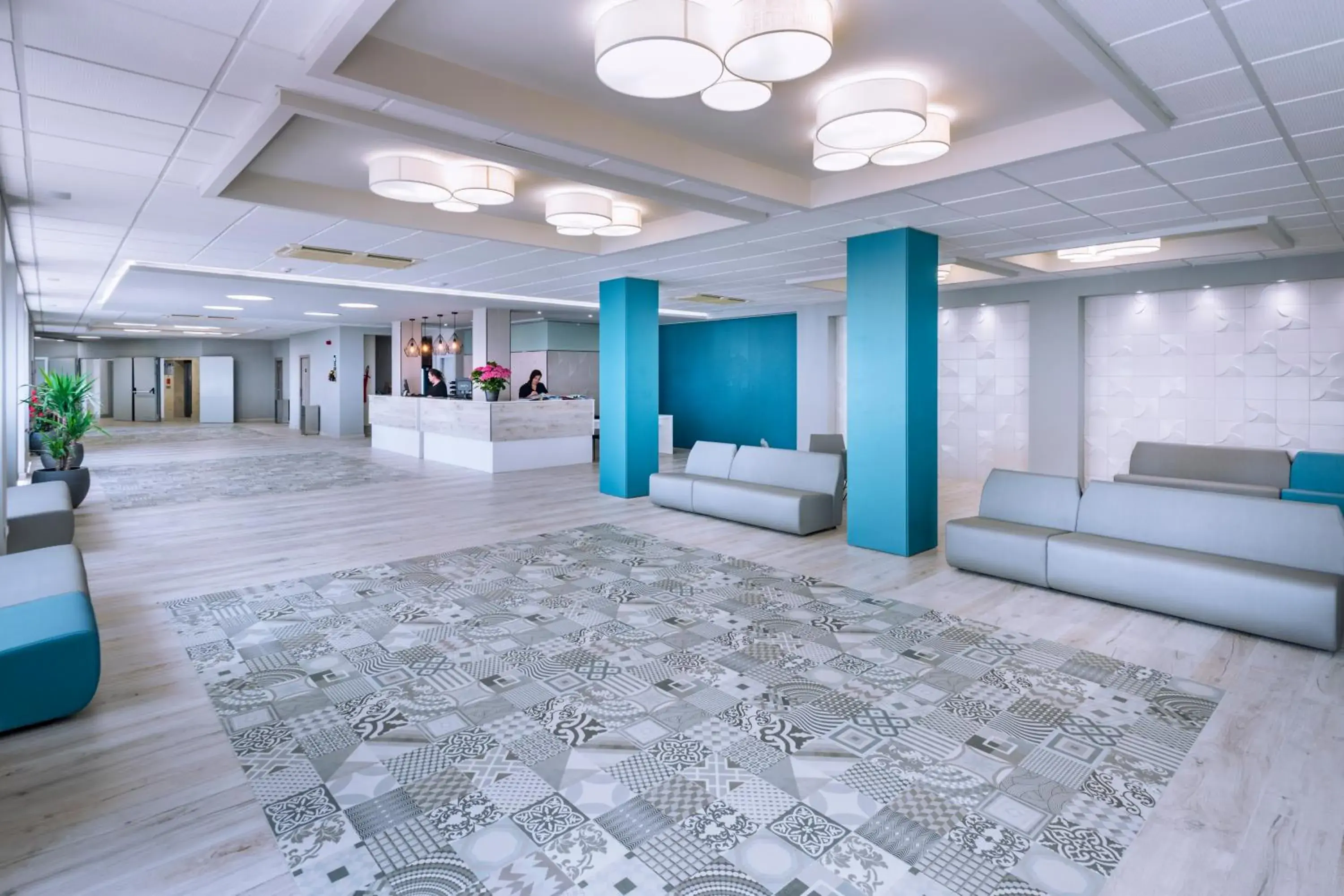 Lobby or reception, Banquet Facilities in Hotel Oasis Park Splash