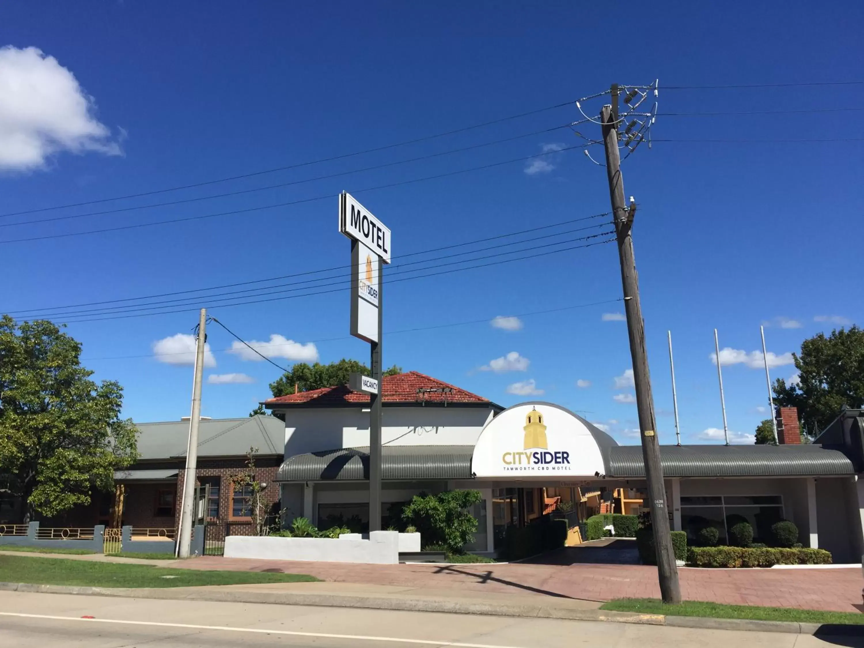 Facade/entrance, Property Building in City Sider Motor Inn