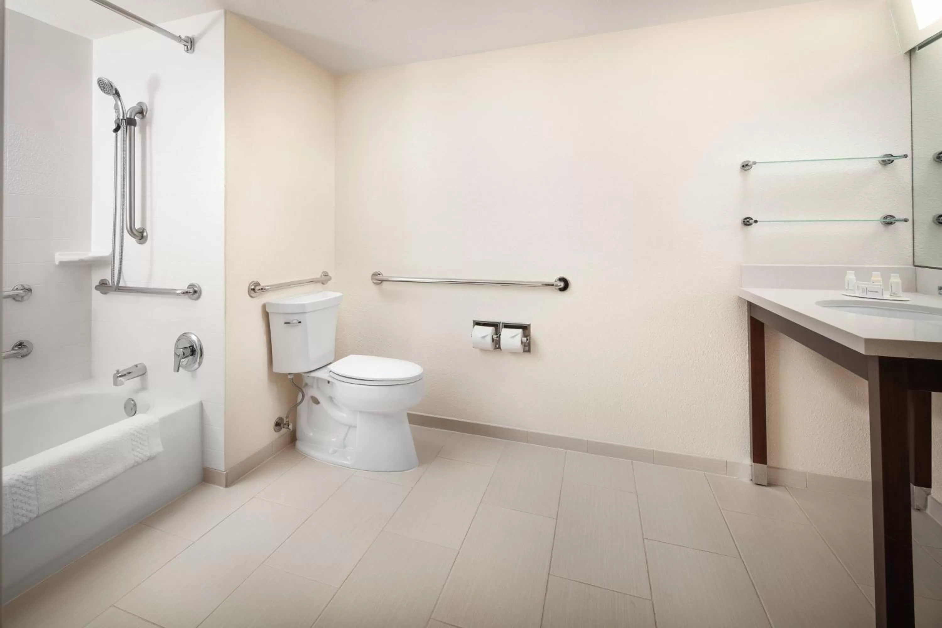 Bathroom in Fairfield by Marriott Anaheim Resort