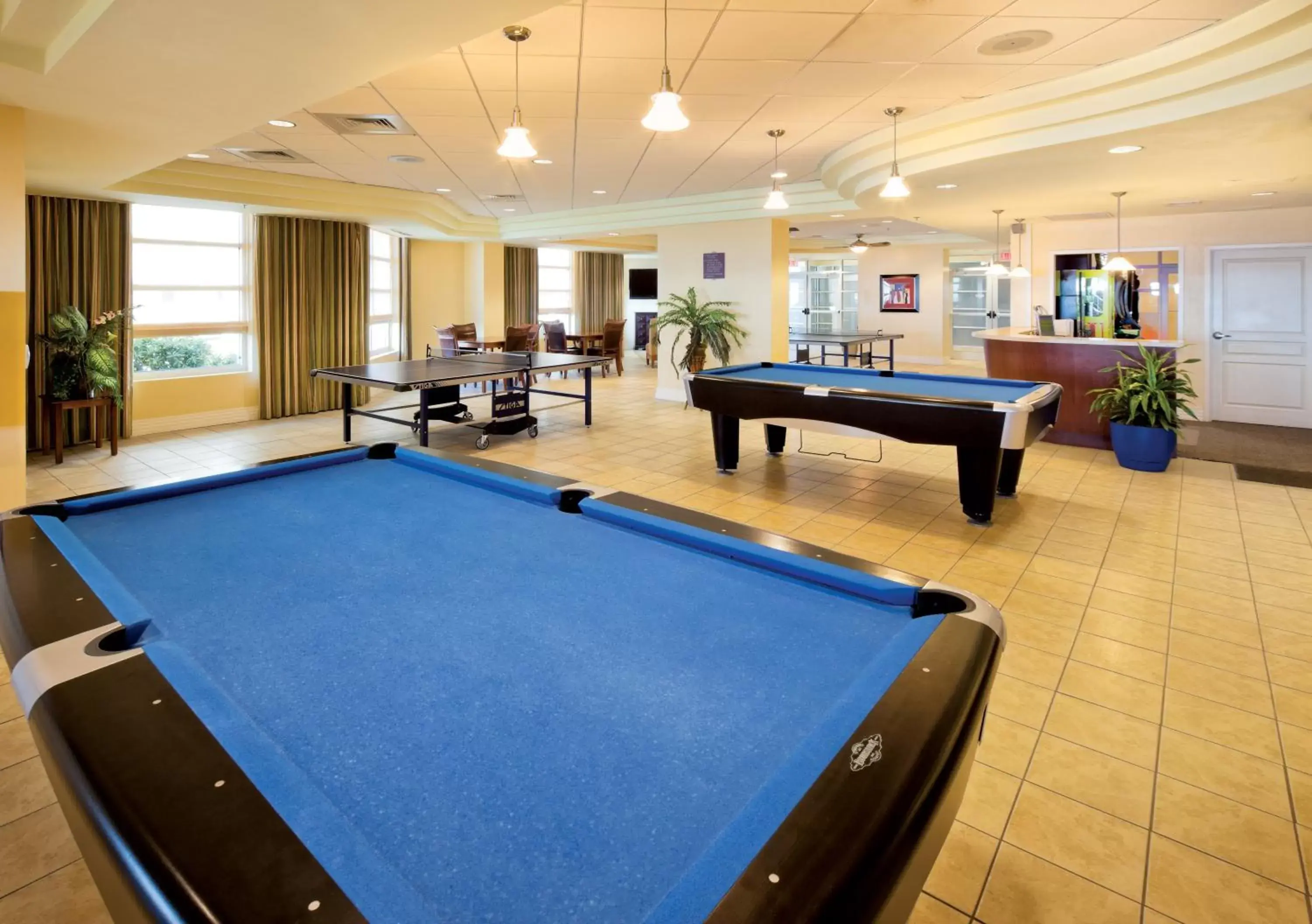 Game Room, Billiards in Club Wyndham Ocean Boulevard