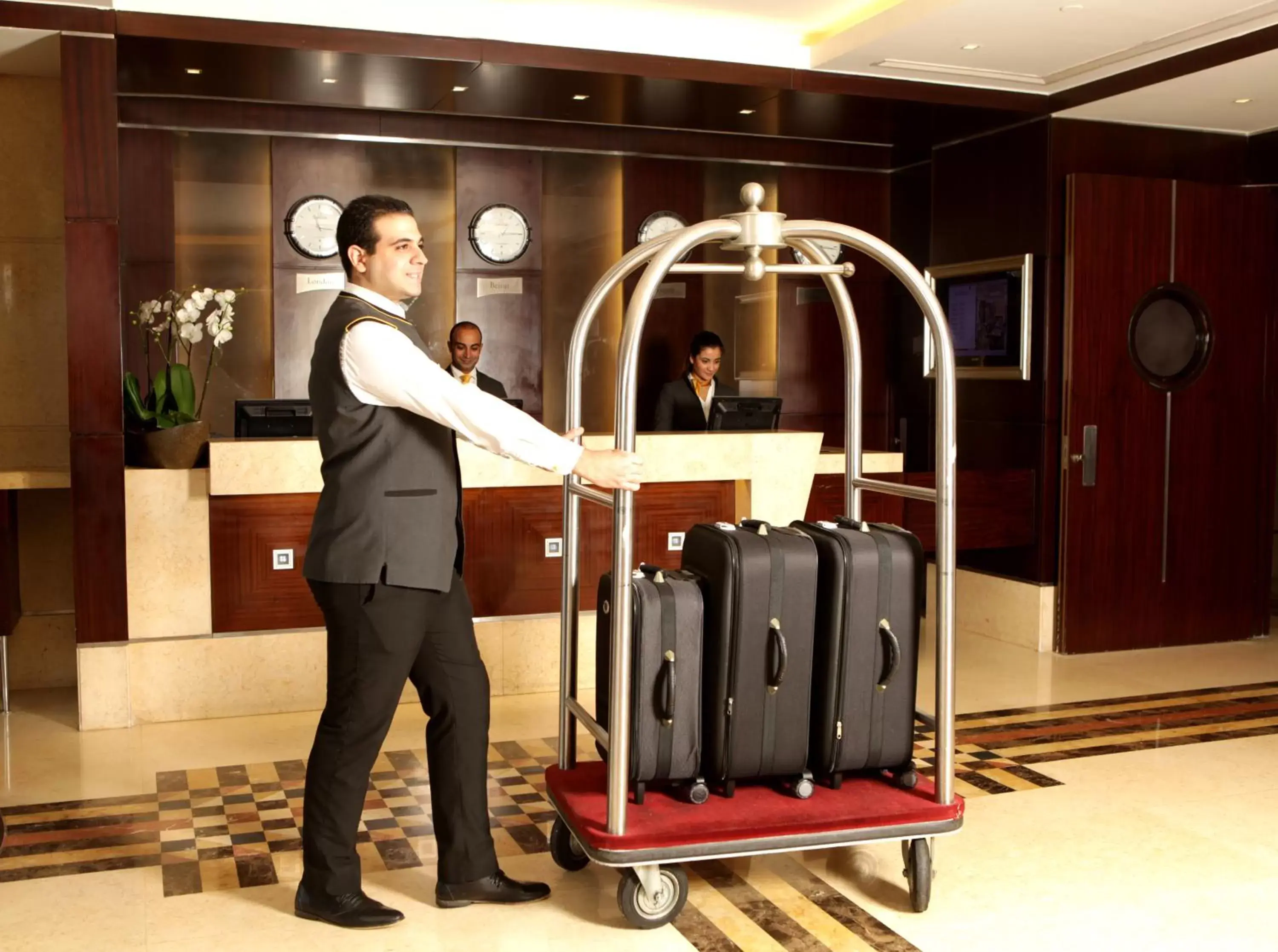 Lobby or reception in Raouche Arjaan by Rotana Lobby or reception in Raouche Arjaan by Rotana