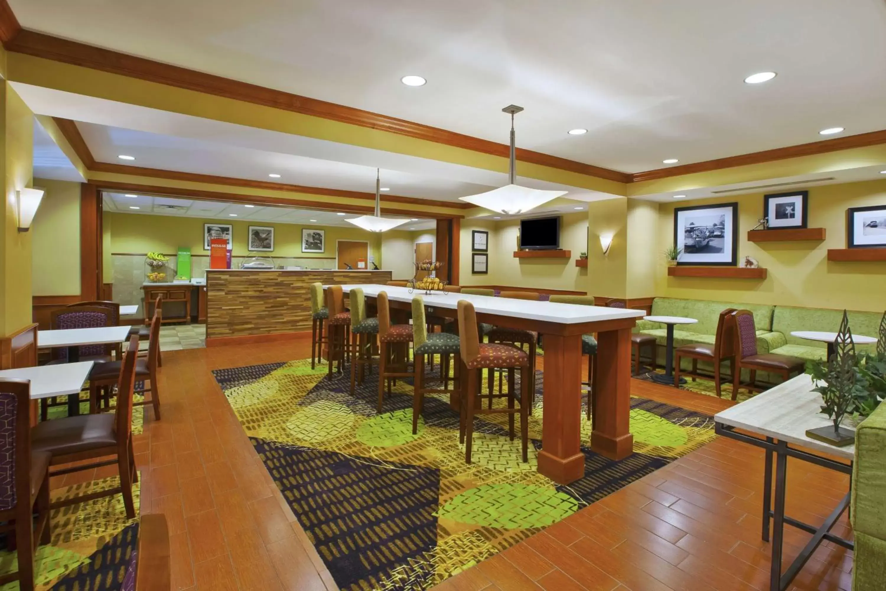 Dining area, Restaurant/Places to Eat in Hampton Inn Commerce/Novi