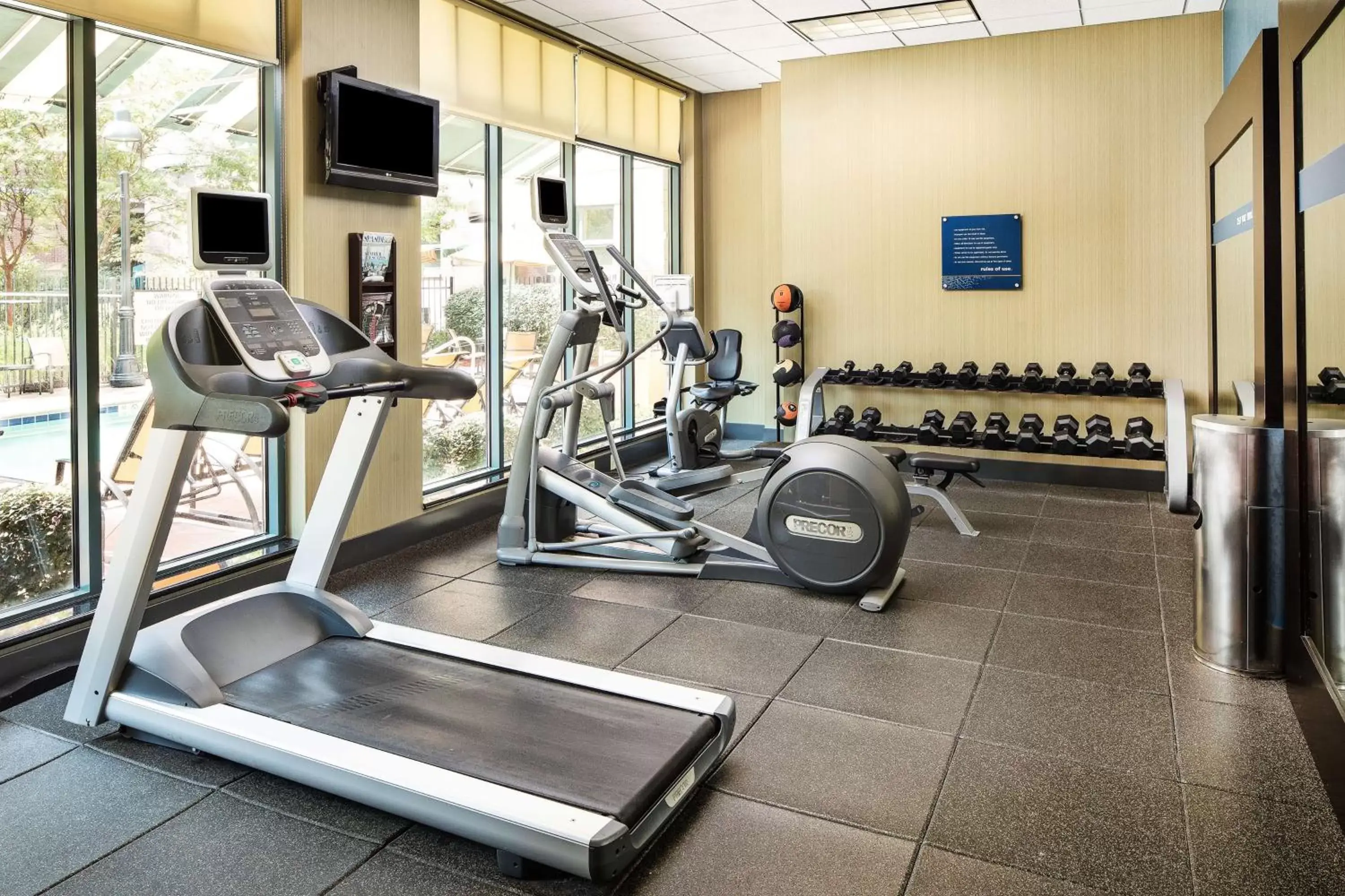 Swimming pool, Fitness Center/Facilities in Hampton Inn & Suites Little Rock-Downtown